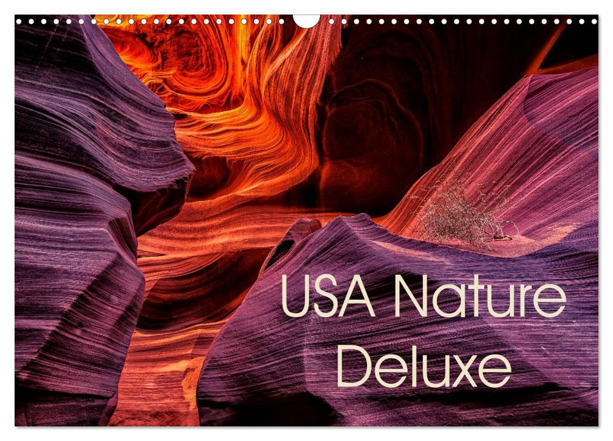 USA Nature Deluxe (Wall Calendar 2026 DIN A3 landscape), CALVENDO 12 Month Wall Calendar: Fantastic landscape calendar with a fine selection of pristine and breathtaking landscapes. Leisure, Home & Garden