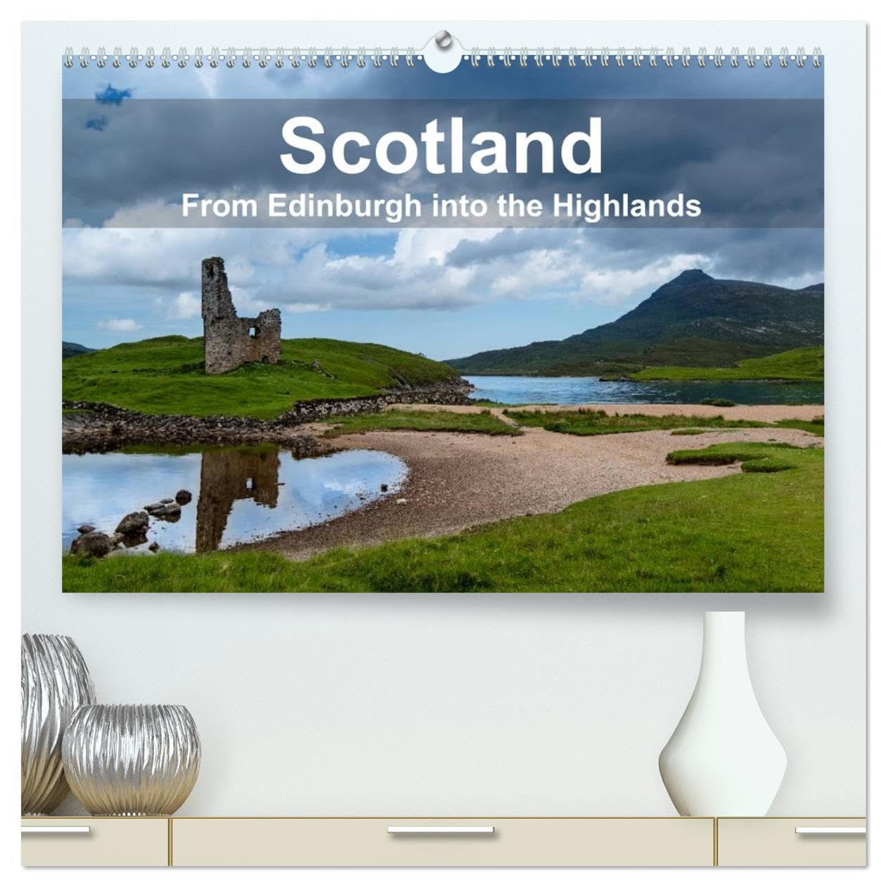 Scotland - From Edinburgh into the Highlands (High Quality Premium Wall Calendar 2026 DIN A2 landscape),CALVENDO 12 Month Wall Calendar: Travel all ... and discover the beauty of the country Leisure, Home & Garden