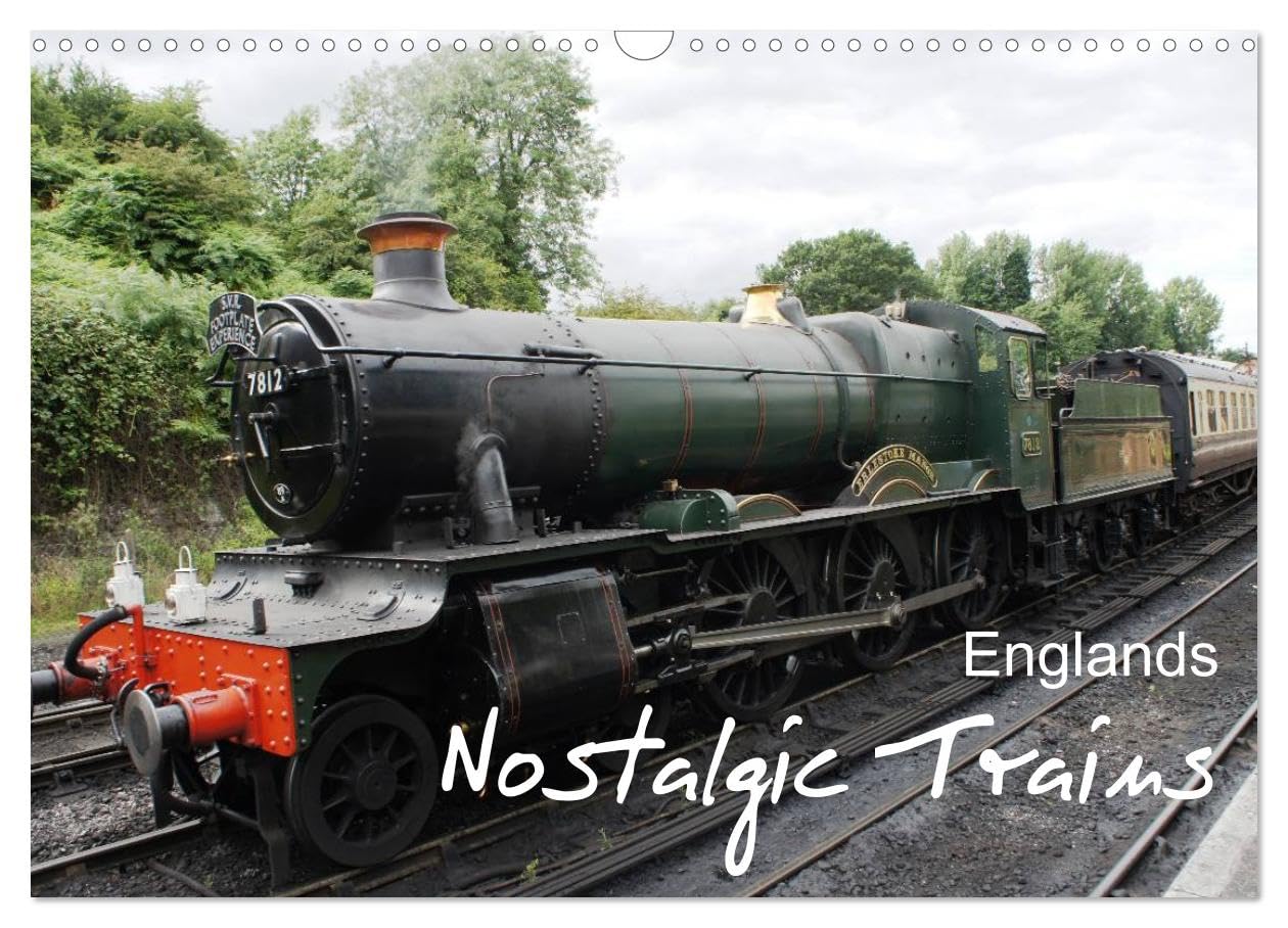 Englands Nostalgic Trains (Wall Calendar 2026 DIN A3 landscape), CALVENDO 12 Month Wall Calendar: Englands nostalgic and well preserved steam trains. Leisure, Home & Garden