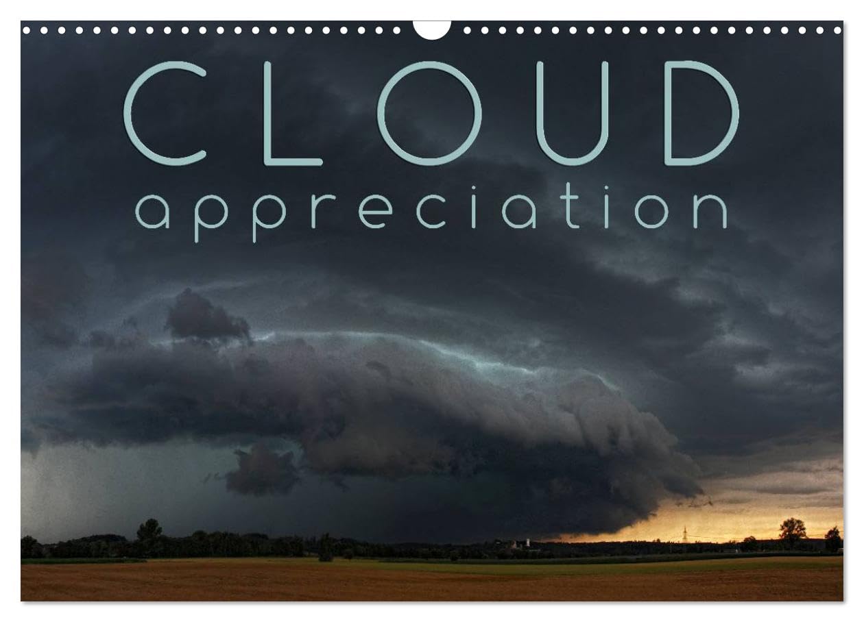 Cloud Appreciation (Wall Calendar 2026 DIN A3 landscape), CALVENDO 12 Month Wall Calendar: Enjoy and appreciate 12 different clouds throughout the year Leisure, Home & Garden