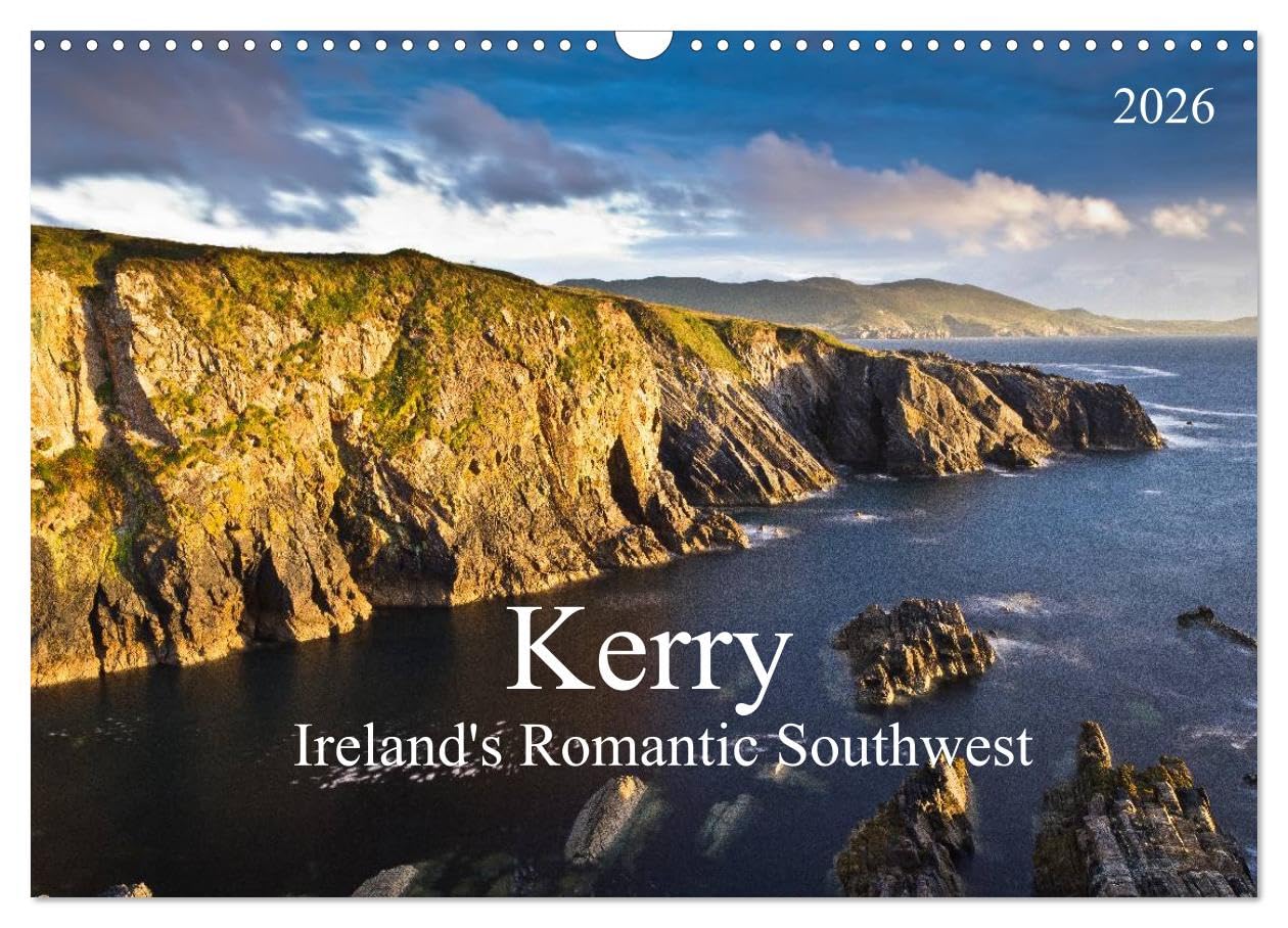 Kerry - Ireland's Romantic Southwest (Wall Calendar 2026 DIN A3 landscape), CALVENDO 12 Month Wall Calendar: On the magical Emerald Isle. Social Sciences