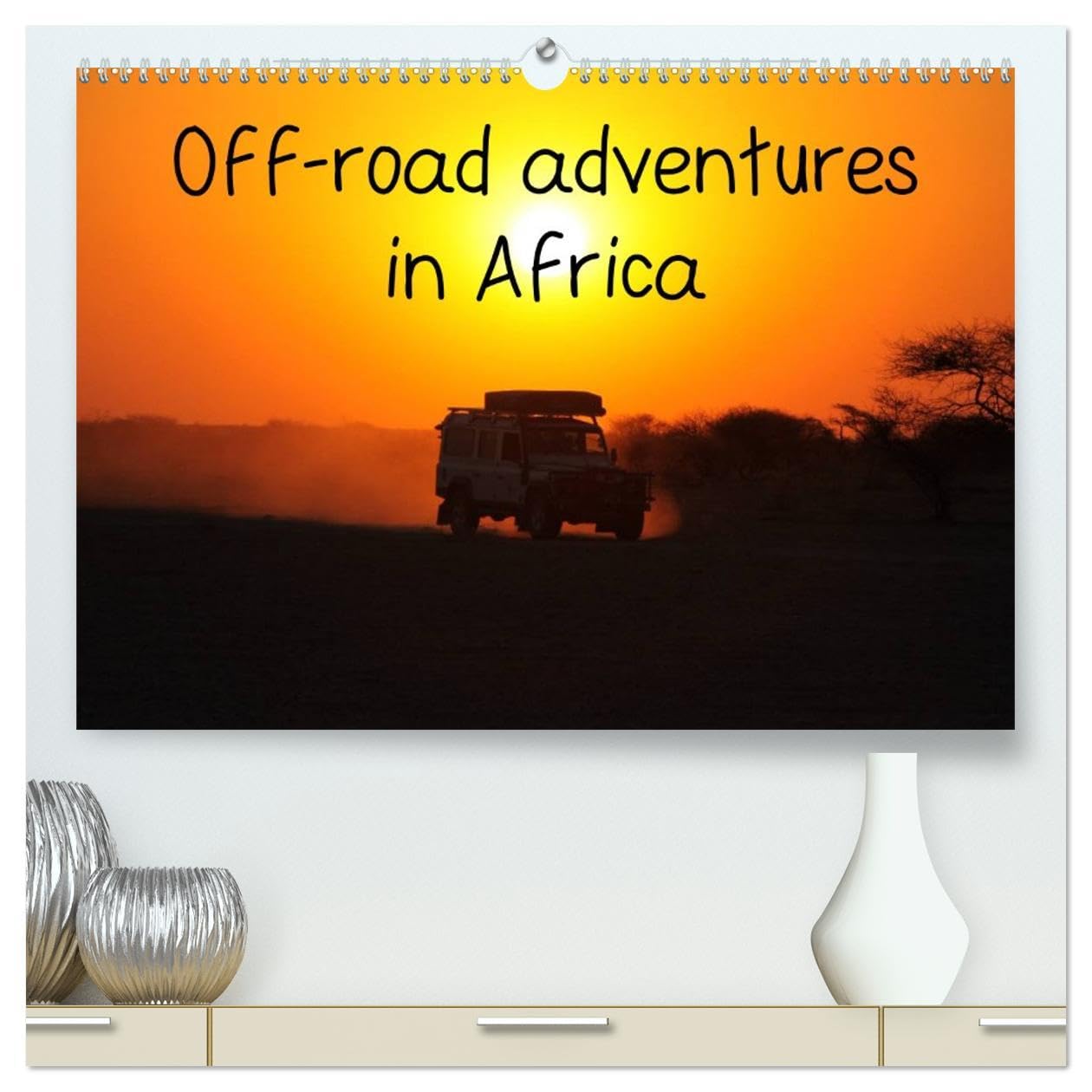 Off-road adventures in Africa (High Quality Premium Wall Calendar 2026 DIN A2 landscape),CALVENDO 12 Month Wall Calendar: Travelling in a Land Rover Defender Leisure, Home & Garden