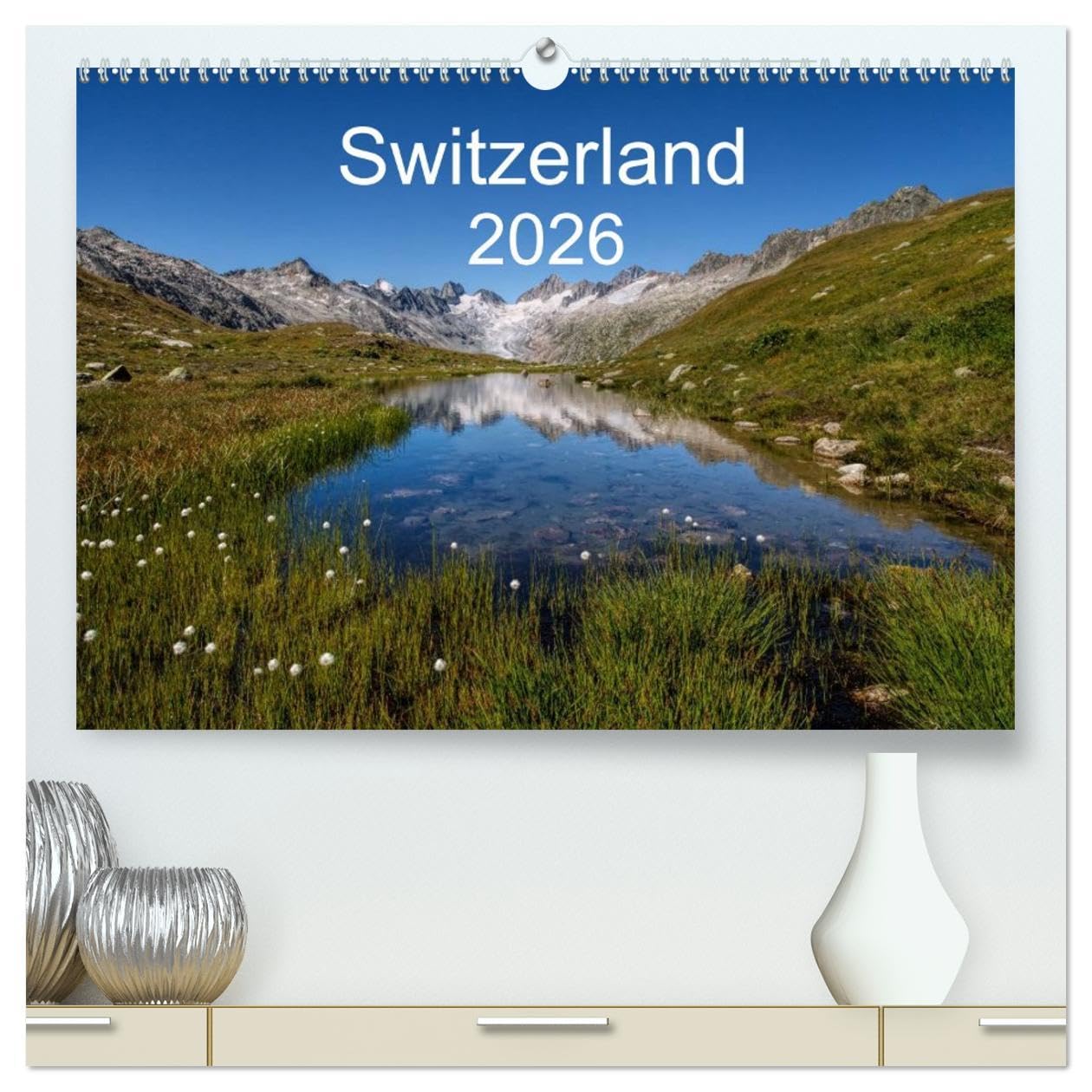 Switzerland Mountainscapes 2026 (High Quality Premium Wall Calendar 2026 DIN A2 landscape),CALVENDO 12 Month Wall Calendar: A journey through the beautiful Swiss mountain scenery in four seasons Leisure, Home & Garden