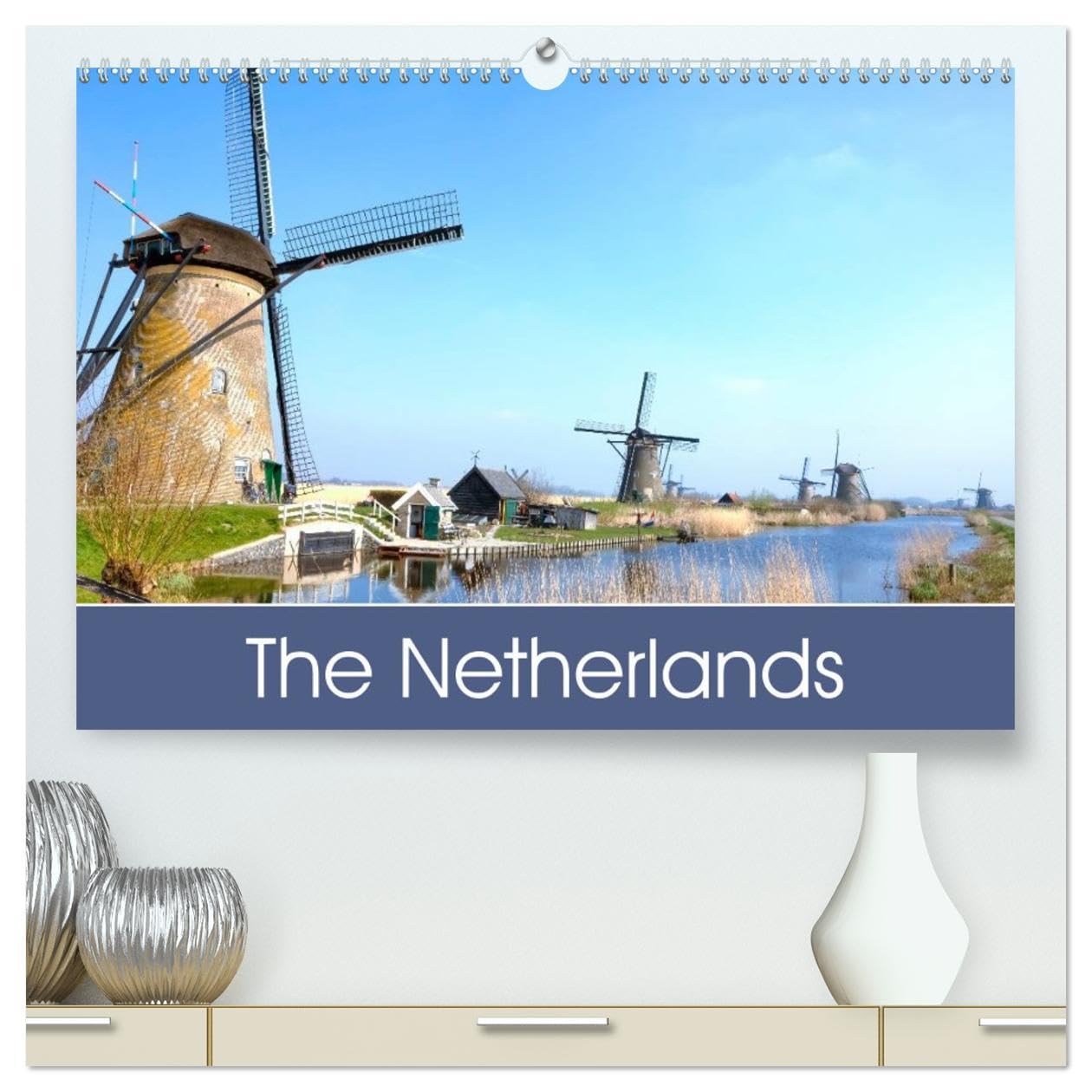 The Netherlands (High Quality Premium Wall Calendar 2026 DIN A2 landscape),CALVENDO 12 Month Wall Calendar: The Netherlands - a country between wind and water. Leisure, Home & Garden