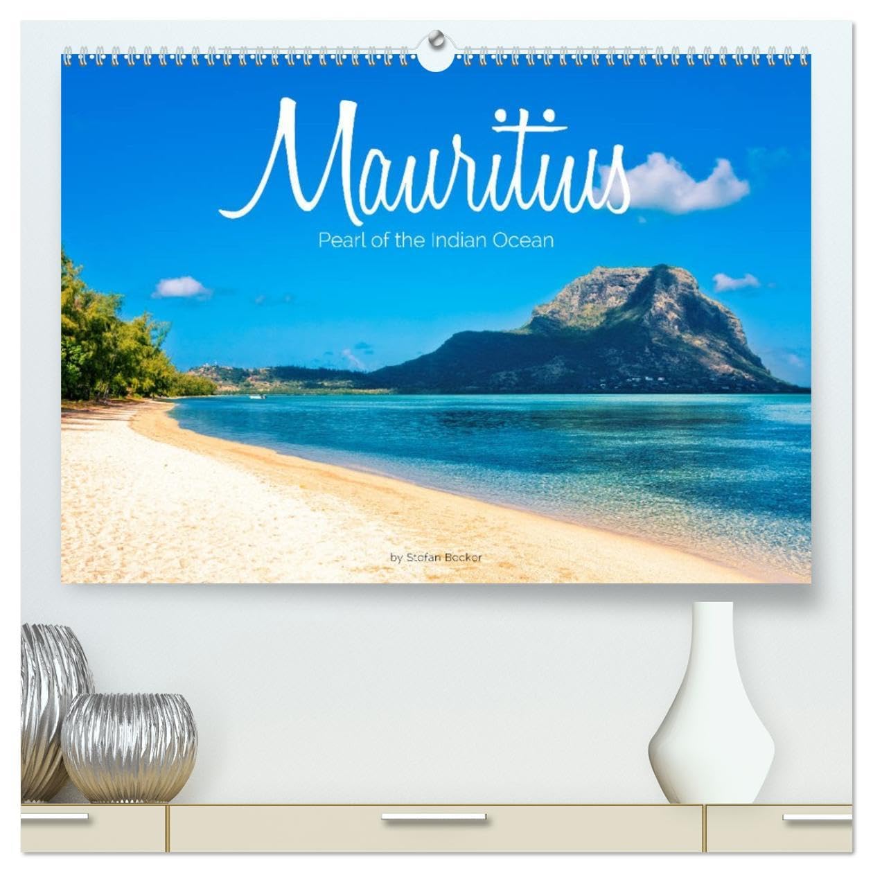 Mauritius - Pearl of the Indian Ocean (High Quality Premium Wall Calendar 2026 DIN A2 landscape),CALVENDO 12 Month Wall Calendar: Sculpted by volcanoes, Mauritius is a paradise island Leisure, Home & Garden