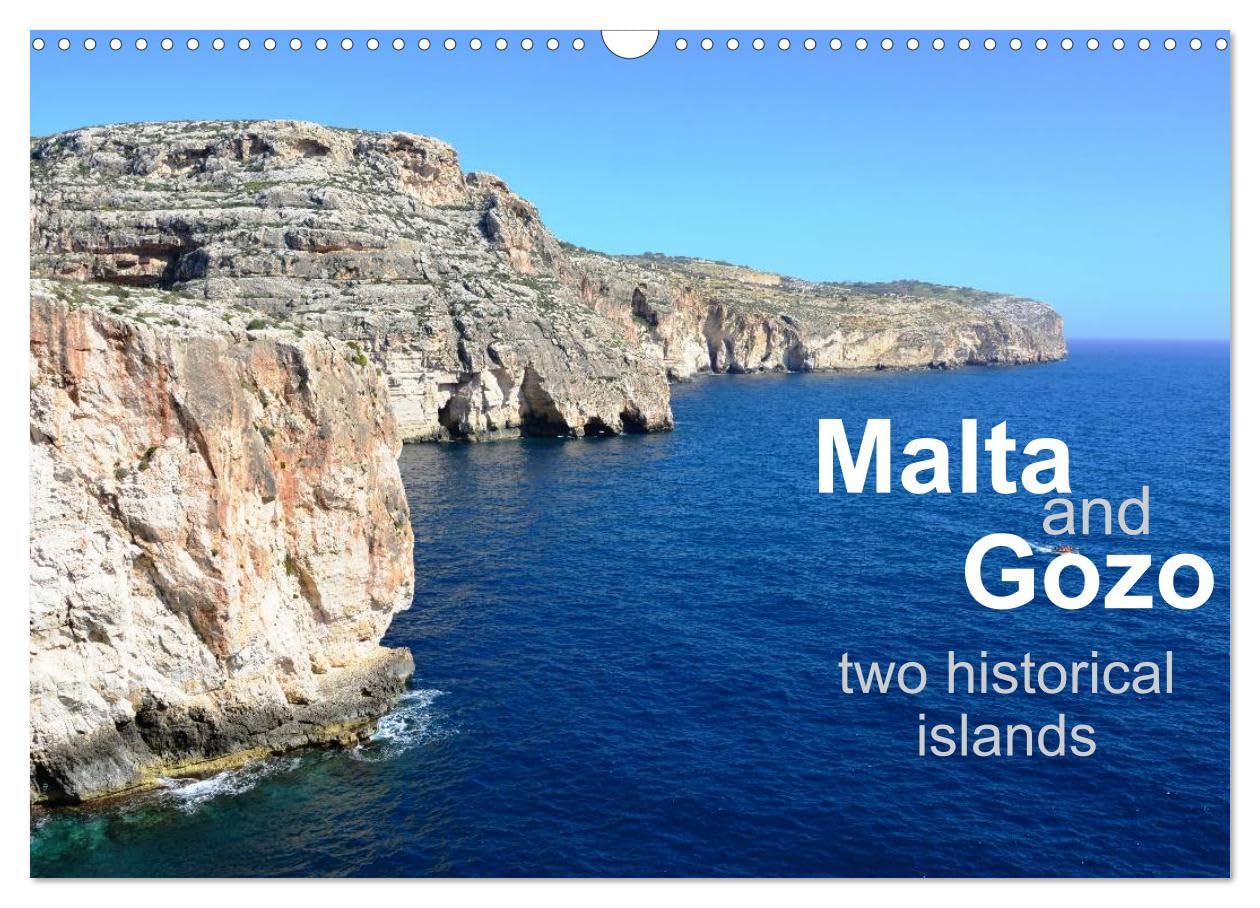 Malta and Gozo two historical islands (Wall Calendar 2026 DIN A3 landscape), CALVENDO 12 Month Wall Calendar: Wonderful mediterranean landscape Film, Art & Culture