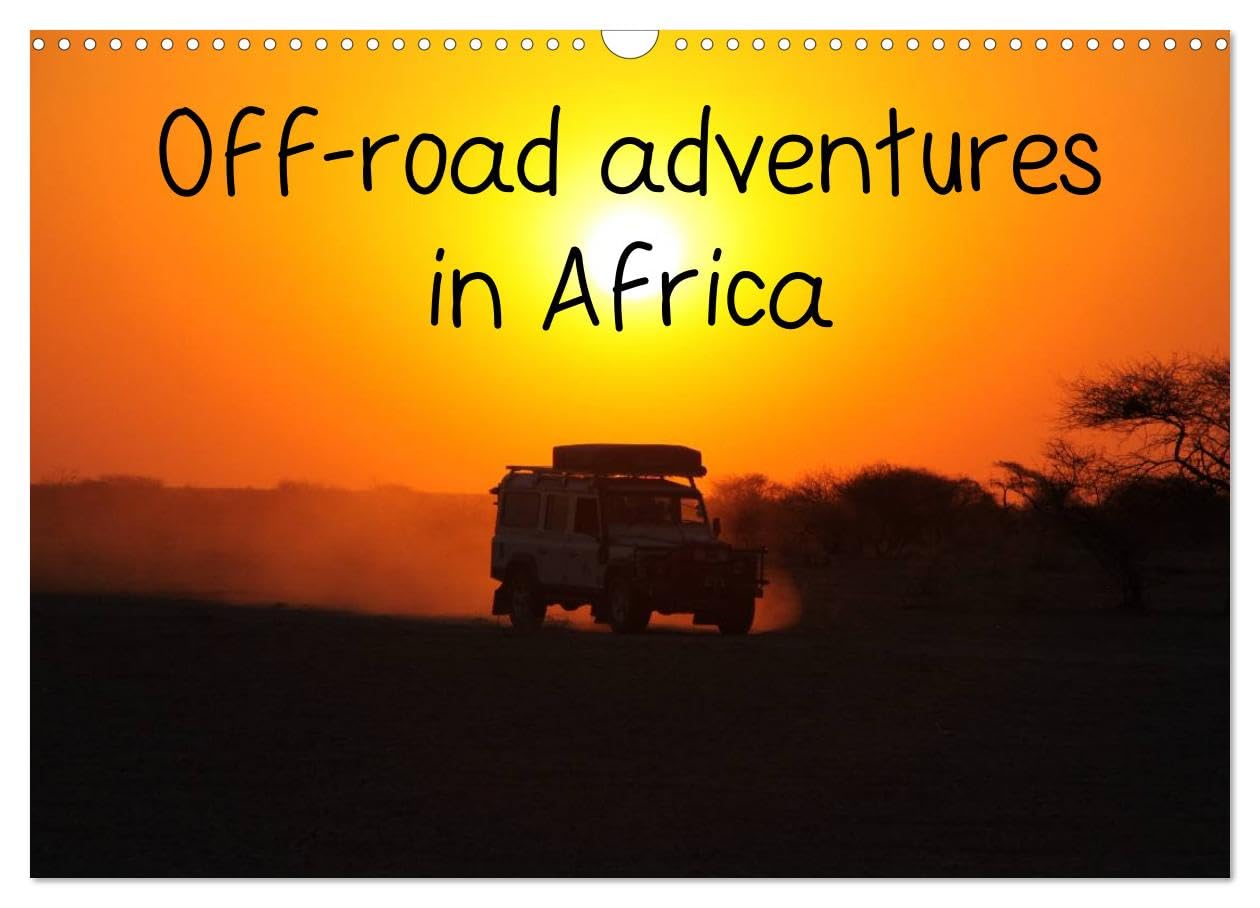 Off-road adventures in Africa (Wall Calendar 2026 DIN A3 landscape), CALVENDO 12 Month Wall Calendar: Travelling in a Land Rover Defender Leisure, Home & Garden