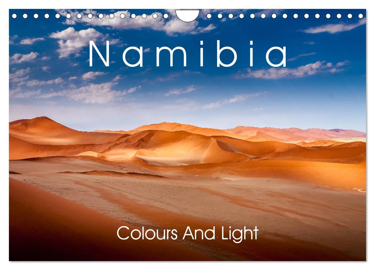 Namibia - Colours and Light (Wall Calendar 2026 DIN A4 landscape), CALVENDO 12 Month Wall Calendar: Impressions of the fascinating Namibian landscapes Leisure, Home & Garden