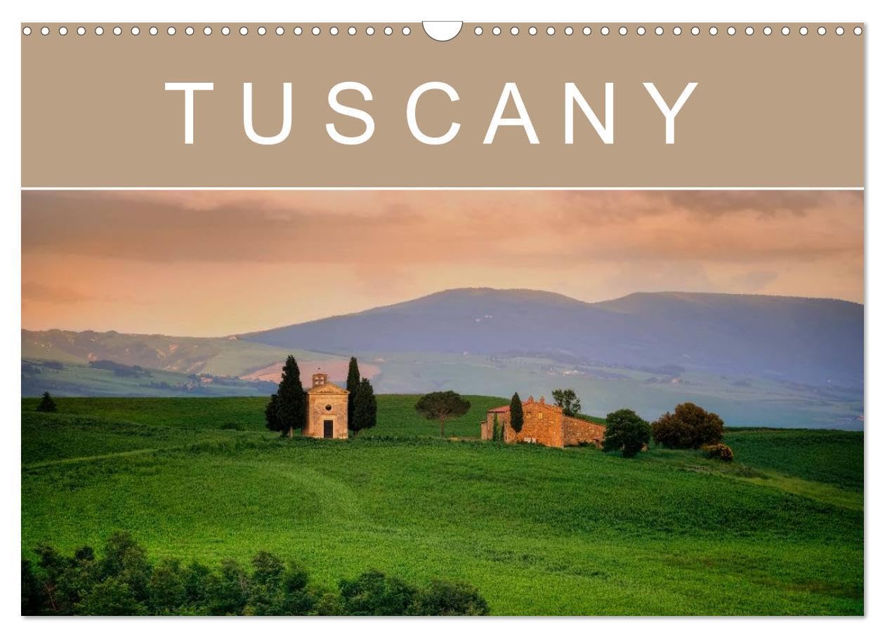 Tuscany (Wall Calendar 2026 DIN A3 landscape), CALVENDO 12 Month Wall Calendar: Discover the splendors of the Tuscan countryside, medieval villages and historical towns. Leisure, Home & Garden