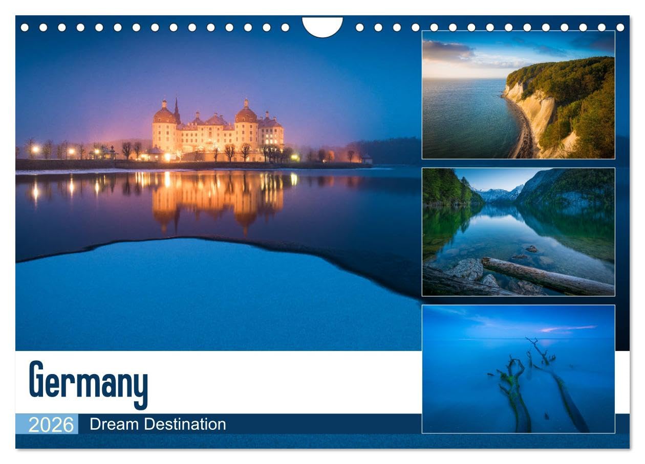 Germany - Dream Destination (Wall Calendar 2026 DIN A4 landscape), CALVENDO 12 Month Wall Calendar: The most stunning places in Germany Leisure, Home & Garden