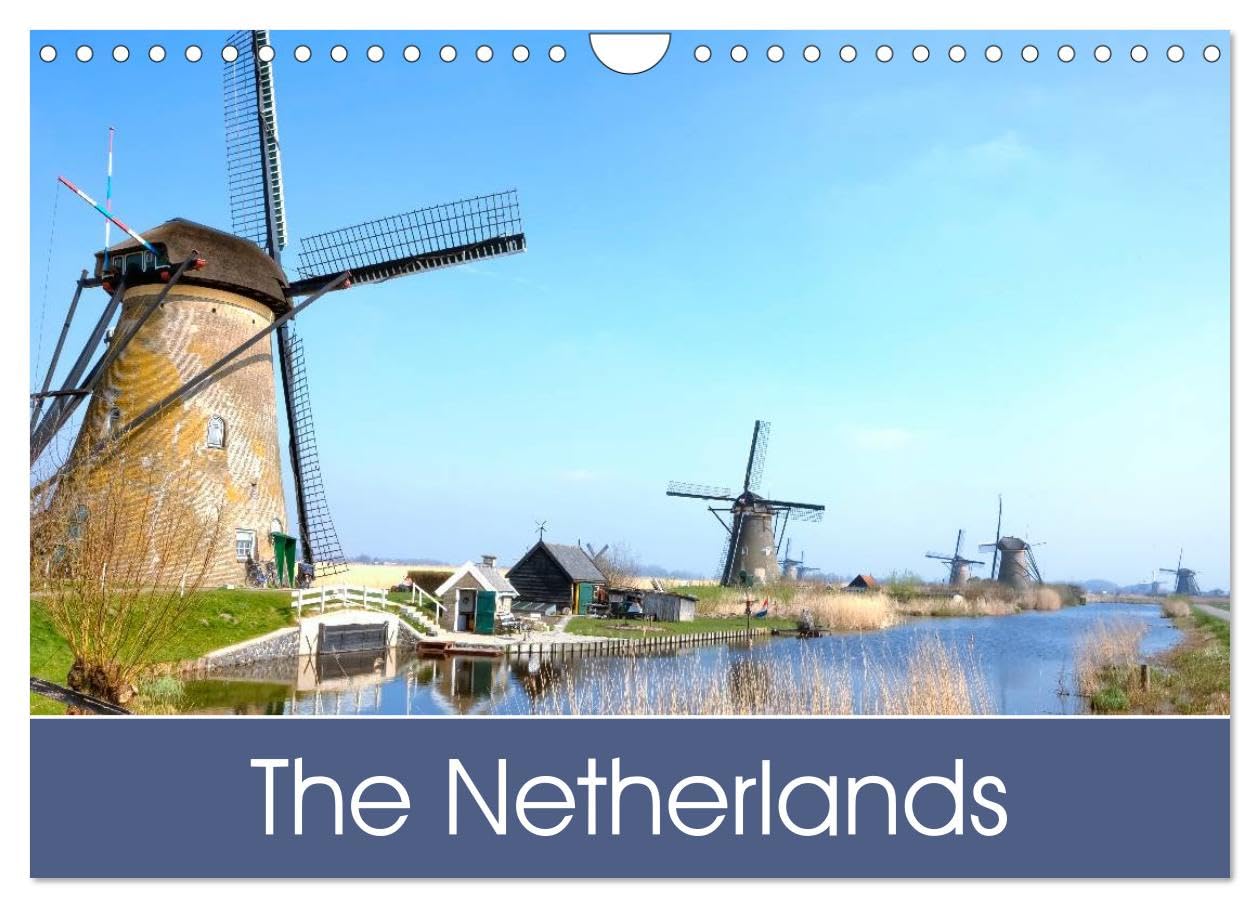 The Netherlands (Wall Calendar 2026 DIN A4 landscape), CALVENDO 12 Month Wall Calendar: The Netherlands - a country between wind and water. Leisure, Home & Garden