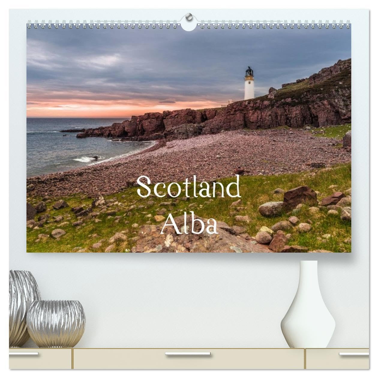 Scotland Alba (High Quality Premium Wall Calendar 2026 DIN A2 landscape),CALVENDO 12 Month Wall Calendar: 13 brilliant photos show Scotland's fascinating scenery at its most impressive. Leisure, Home & Garden