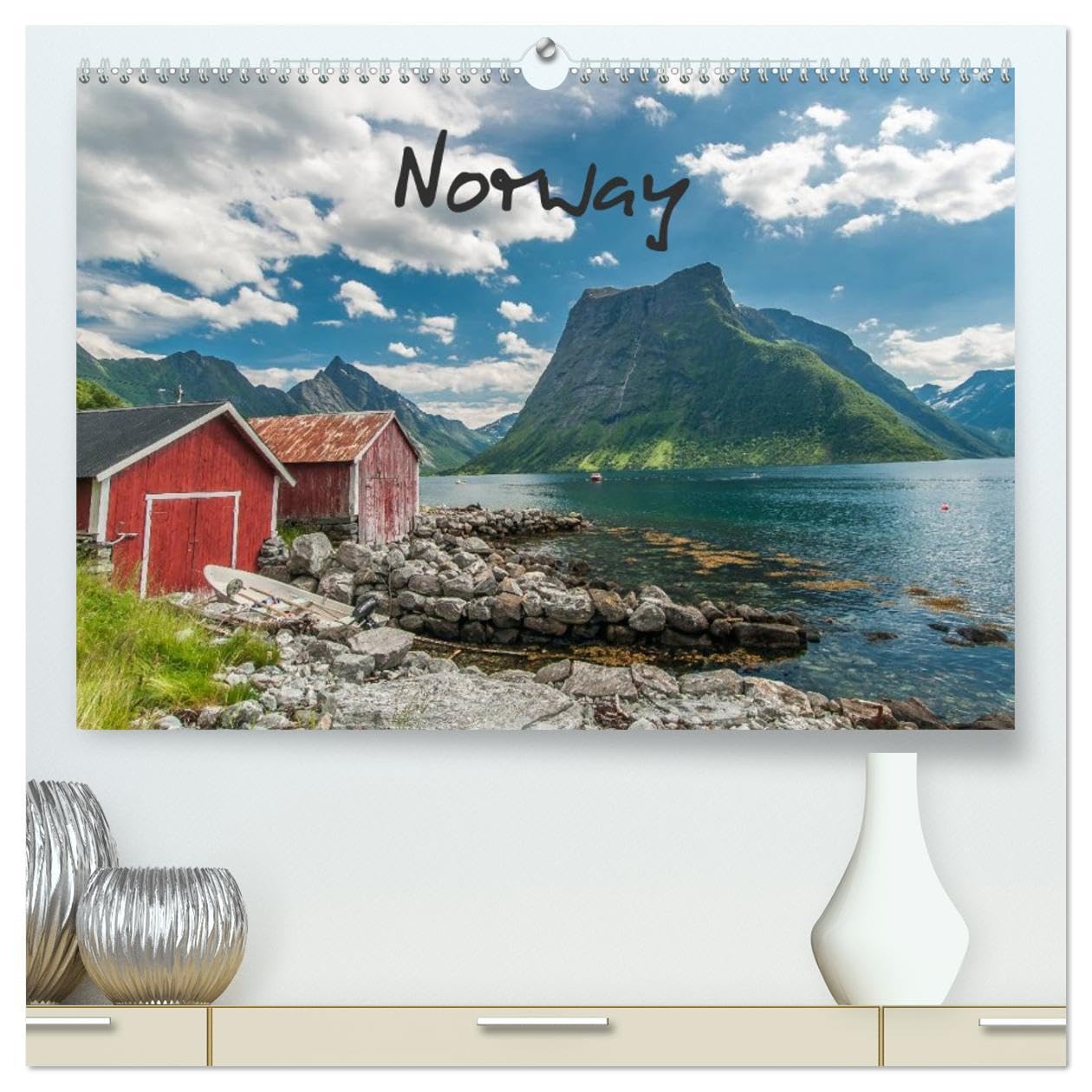 Norway / UK-Version (High Quality Premium Wall Calendar 2026 DIN A2 landscape),CALVENDO 12 Month Wall Calendar: Norway`s impressive landscapes Leisure, Home & Garden