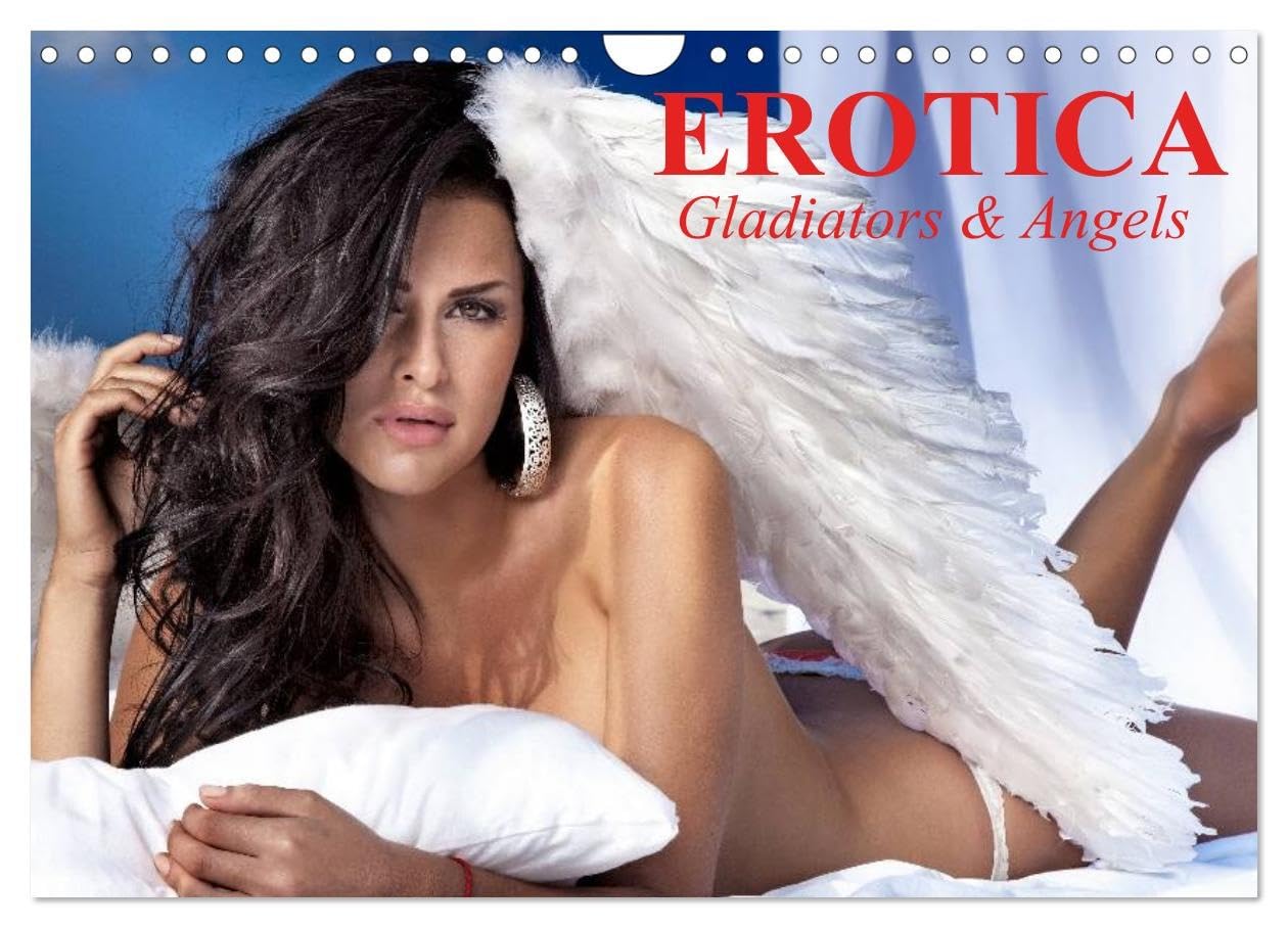 Erotica ¿ Gladiators & Angels (Wall Calendar 2026 DIN A4 landscape), CALVENDO 12 Month Wall Calendar: Erotic moments and sensual angels for the whole year Social Sciences