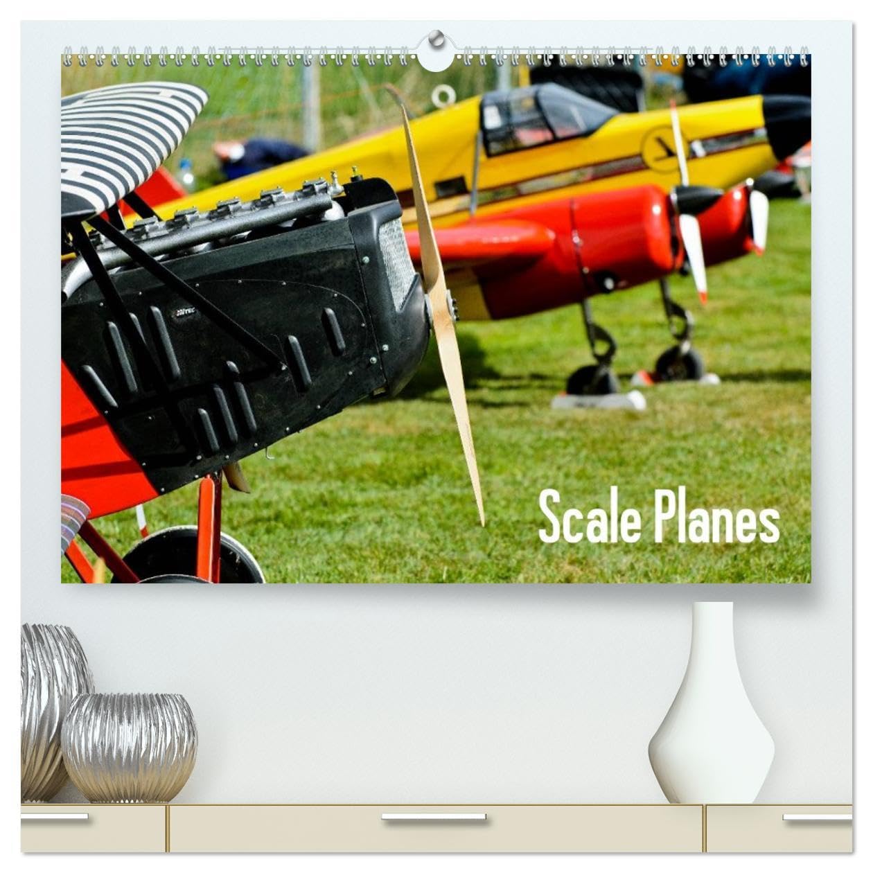 Scale Planes / UK-Version (High Quality Premium Wall Calendar 2026 DIN A2 landscape),CALVENDO 12 Month Wall Calendar: Fascinating Remote Control scale airplanes, shot in flight. Leisure, Home & Garden