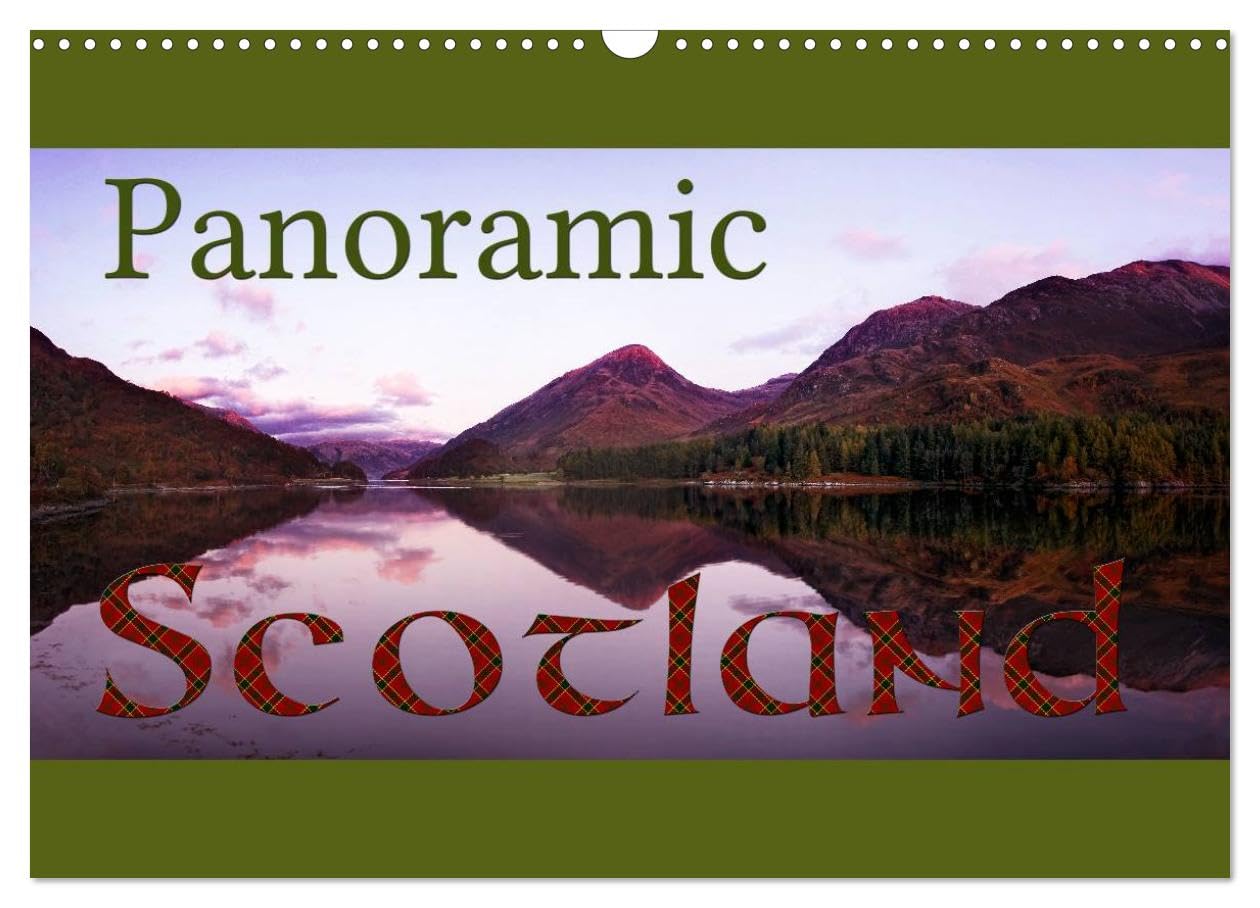 Panoramic Scotland / UK-Version (Wall Calendar 2026 DIN A3 landscape), CALVENDO 12 Month Wall Calendar: Discover the beauty of Scotland in 12 stunning panoramic photographs. Leisure, Home & Garden