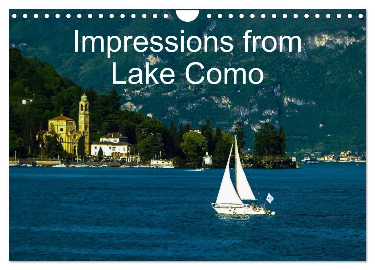 Impressions from Lake Como / UK-Version (Wall Calendar 2026 DIN A4 landscape), CALVENDO 12 Month Wall Calendar: Impressions from Lake Como Leisure, Home & Garden