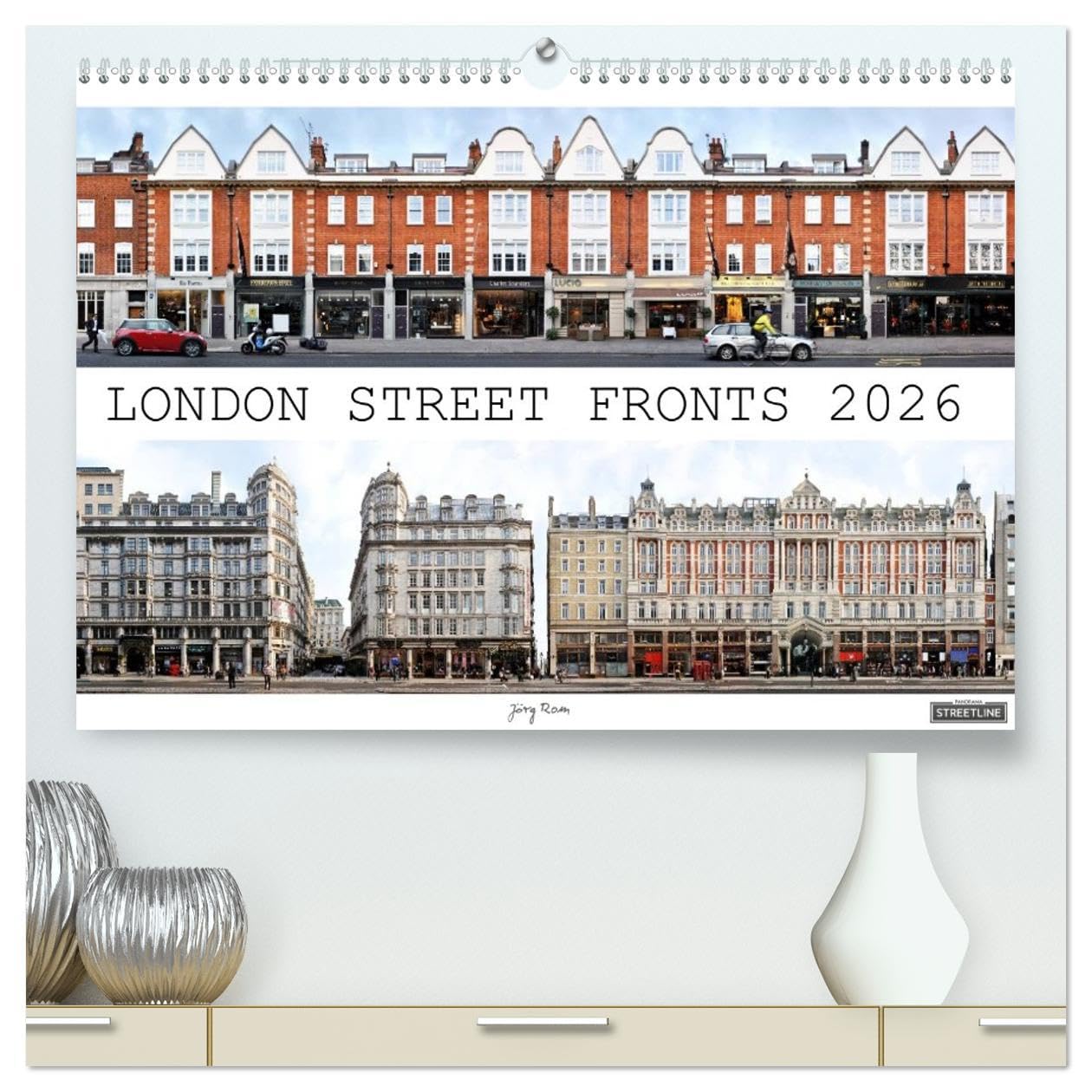 London Street Fronts 2026 / UK-Version (High Quality Premium Wall Calendar 2026 DIN A2 landscape),CALVENDO 12 Month Wall Calendar: A unique ... capital in photographic montage works. Leisure, Home & Garden