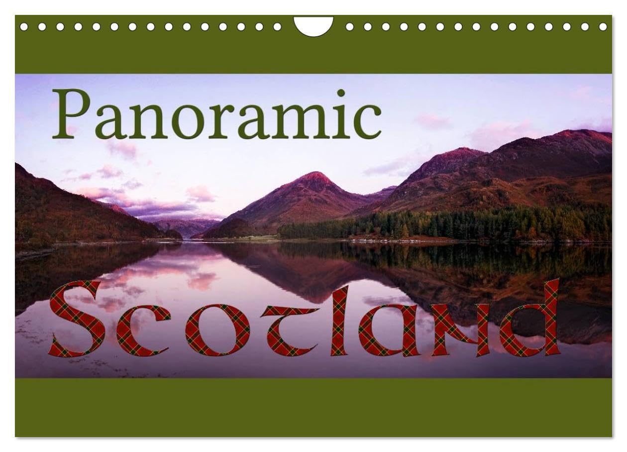Panoramic Scotland / UK-Version (Wall Calendar 2026 DIN A4 landscape), CALVENDO 12 Month Wall Calendar: Discover the beauty of Scotland in 12 stunning panoramic photographs. Leisure, Home & Garden