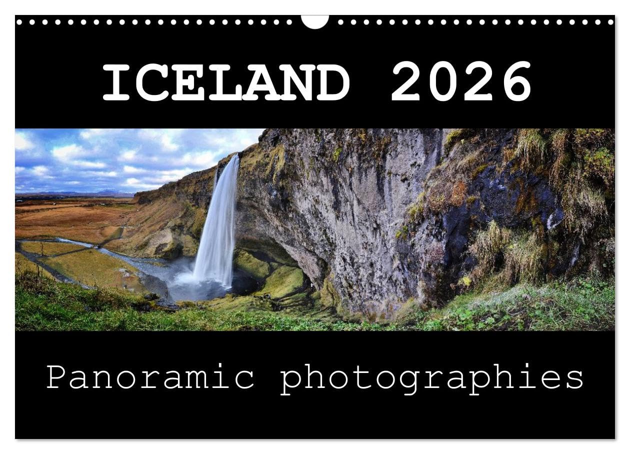 Iceland - Panoramic photographies (Wall Calendar 2026 DIN A3 landscape), CALVENDO 12 Month Wall Calendar: The breathtaking landscapes of Iceland captured in a variety of panoramic photographies. Leisure, Home & Garden