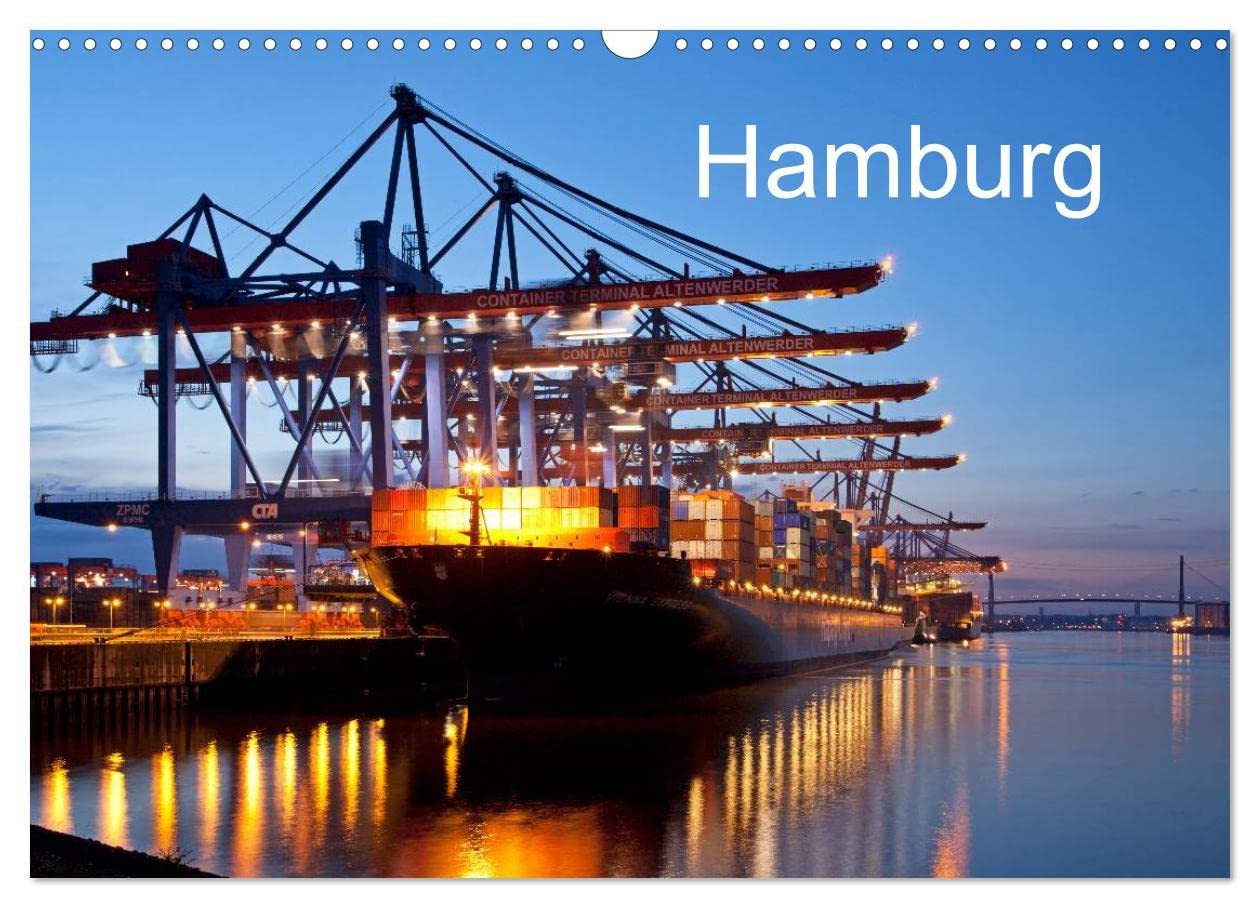 Hamburg / UK-Version (Wall Calendar 2026 DIN A3 landscape), CALVENDO 12 Month Wall Calendar: The calender presents highlights of the City of Hamburg ... un Blomen", "Hamburger Dom" and Lake Alster. Books