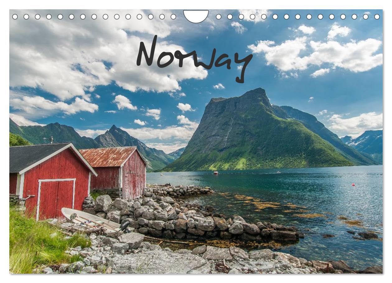 Norway / UK-Version (Wall Calendar 2026 DIN A4 landscape), CALVENDO 12 Month Wall Calendar: Norway`s impressive landscapes Leisure, Home & Garden