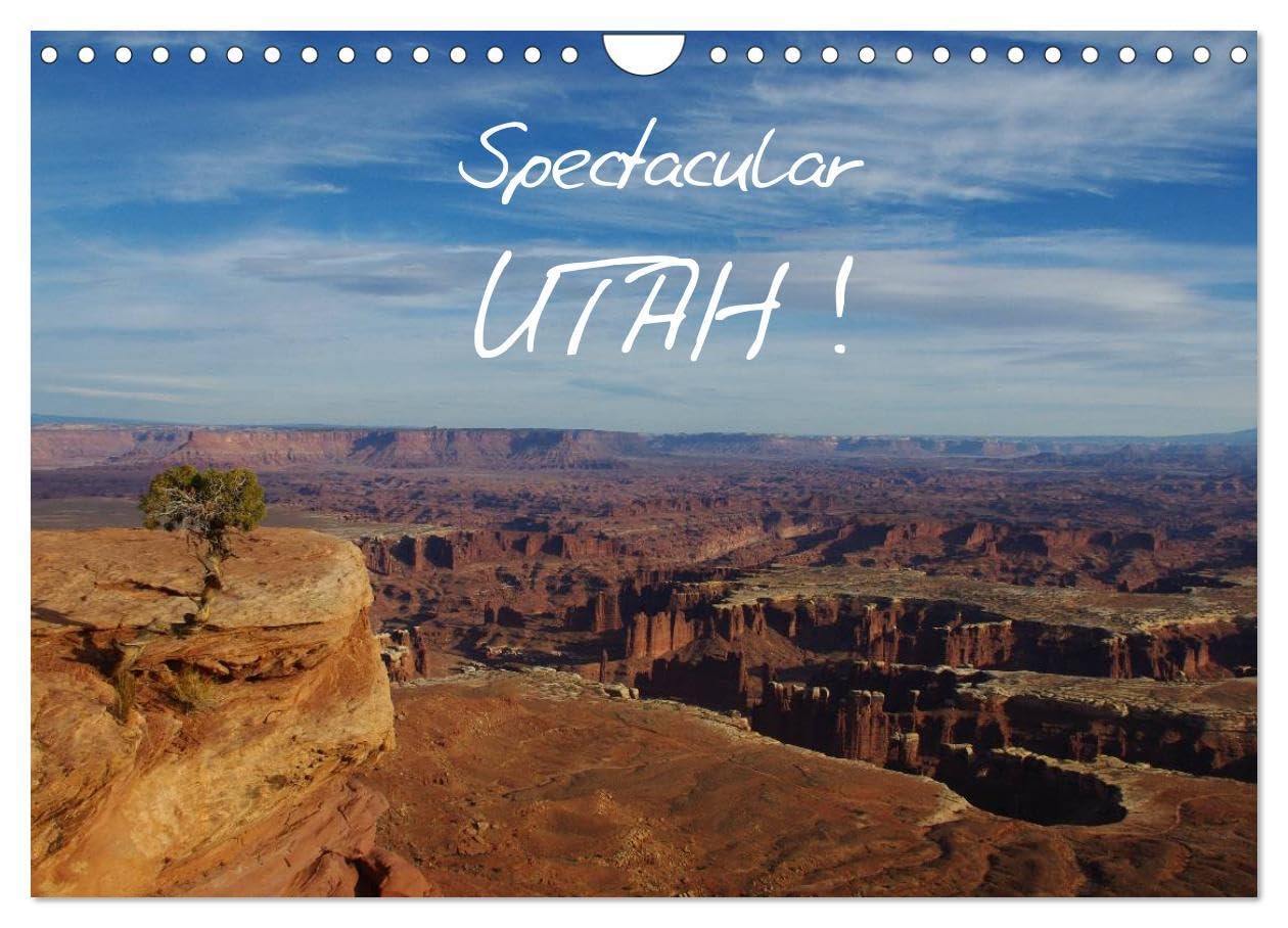 Spectacular Utah / UK-Version (Wall Calendar 2026 DIN A4 landscape), CALVENDO 12 Month Wall Calendar: Spectacular and bizarre landscapes in Utah. Leisure, Home & Garden