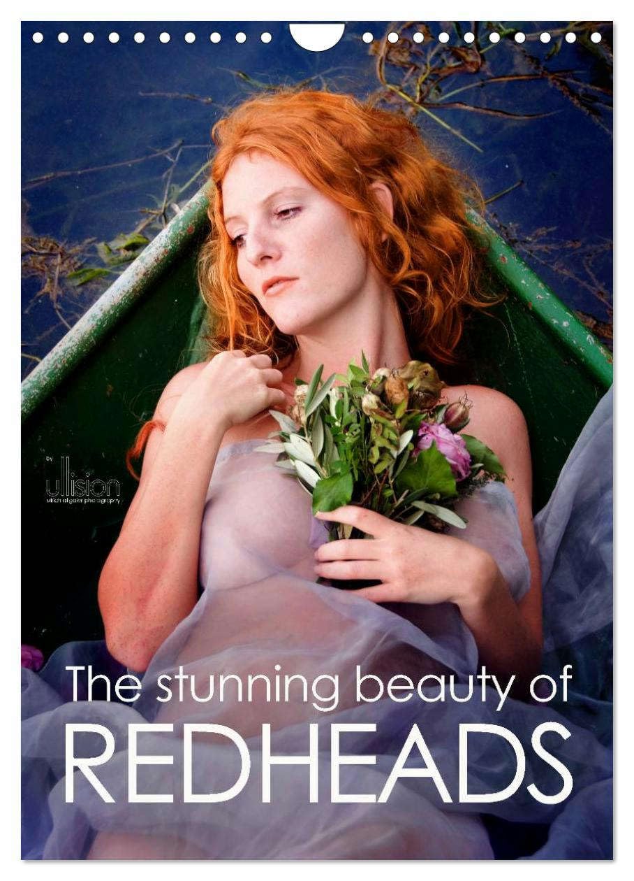 The stunning beauty of REDHEADS (Wall Calendar 2026 DIN A4 portrait), CALVENDO 12 Month Wall Calendar: sensual - beauty - longing, Month Calendar, in the magic of red hair Eroticism