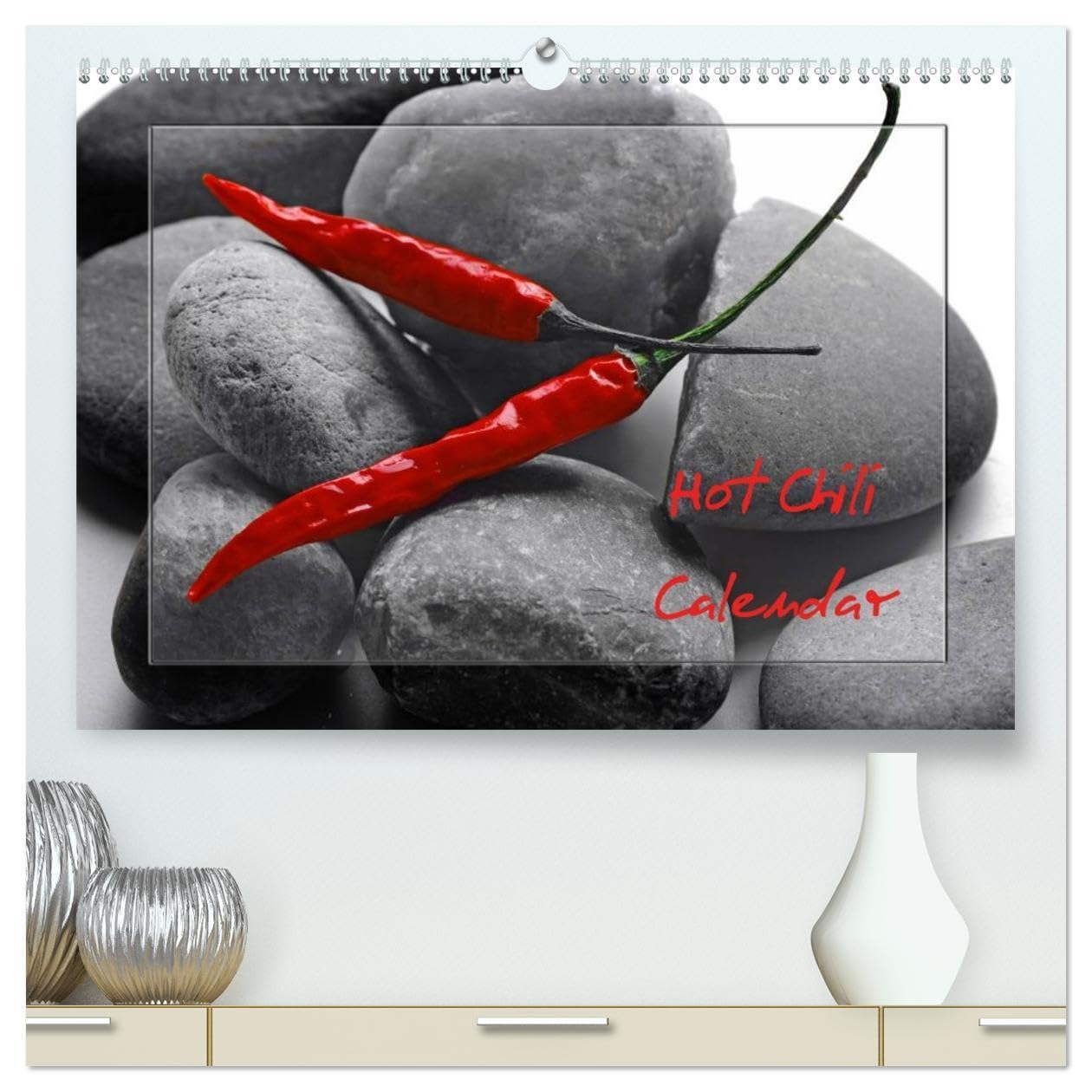 Hot Chili Calendar Great Britain Edition (High Quality Premium Wall Calendar 2026 DIN A2 landscape),CALVENDO 12 Month Wall Calendar: Red chillies are always an eye-catcher, a wonderful food calendar Social Sciences