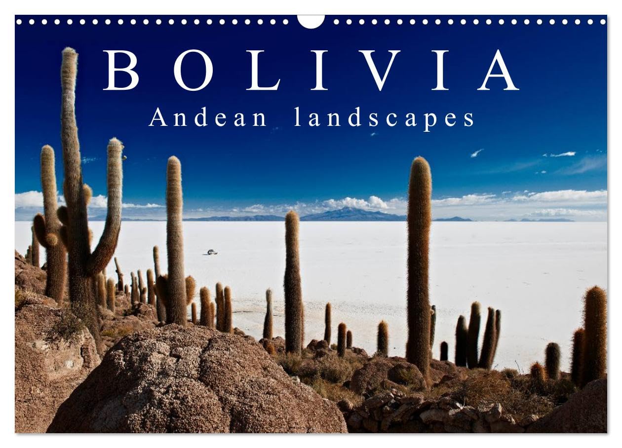 Bolivia Andean landscapes / UK-Version (Wall Calendar 2026 DIN A3 landscape), CALVENDO 12 Month Wall Calendar: Photos of fascinating landscapes in the Andes of South America's country Bolivia Leisure, Home & Garden