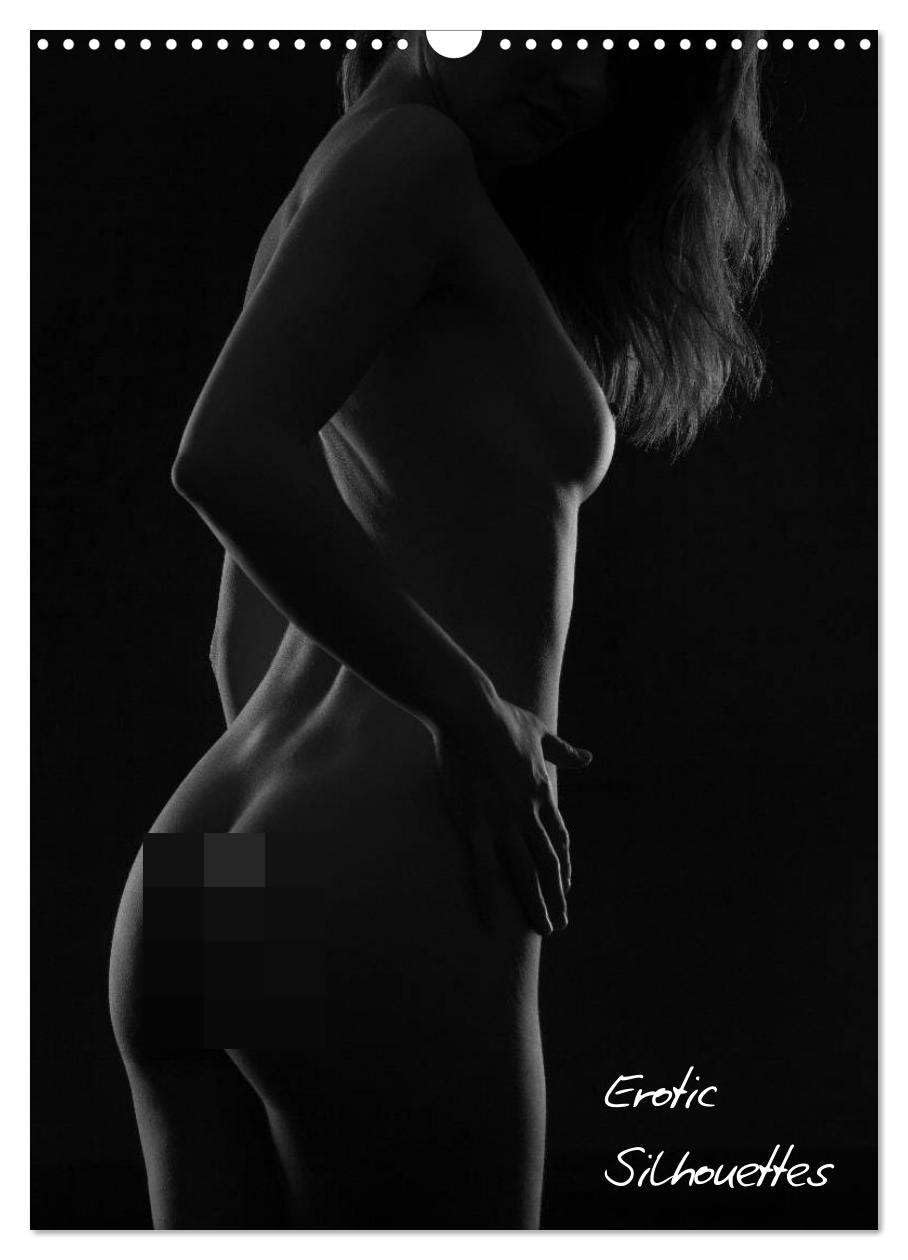Erotic Silhouettes / UK-Version (Wall Calendar 2026 DIN A3 portrait), CALVENDO 12 Month Wall Calendar: The Play with Light and Shadow Photography