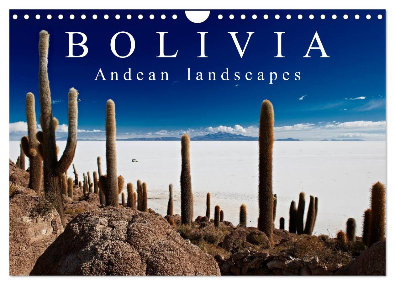 Bolivia Andean landscapes / UK-Version (Wall Calendar 2026 DIN A4 landscape), CALVENDO 12 Month Wall Calendar: Photos of fascinating landscapes in the Andes of South America's country Bolivia Leisure, Home & Garden