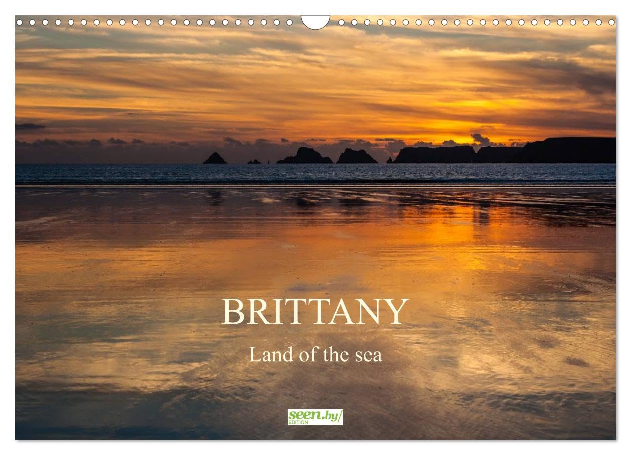 Brittany - Land of the sea - UK-Version (Wall Calendar 2026 DIN A3 landscape), CALVENDO 12 Month Wall Calendar: Breton impressions Leisure, Home & Garden