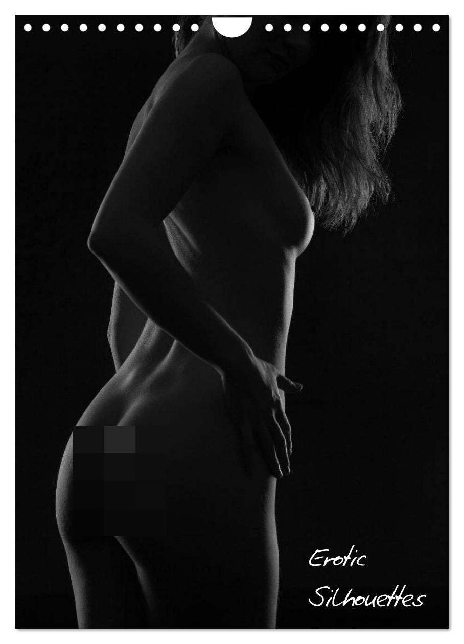 Erotic Silhouettes / UK-Version (Wall Calendar 2026 DIN A4 portrait), CALVENDO 12 Month Wall Calendar: The Play with Light and Shadow Photography
