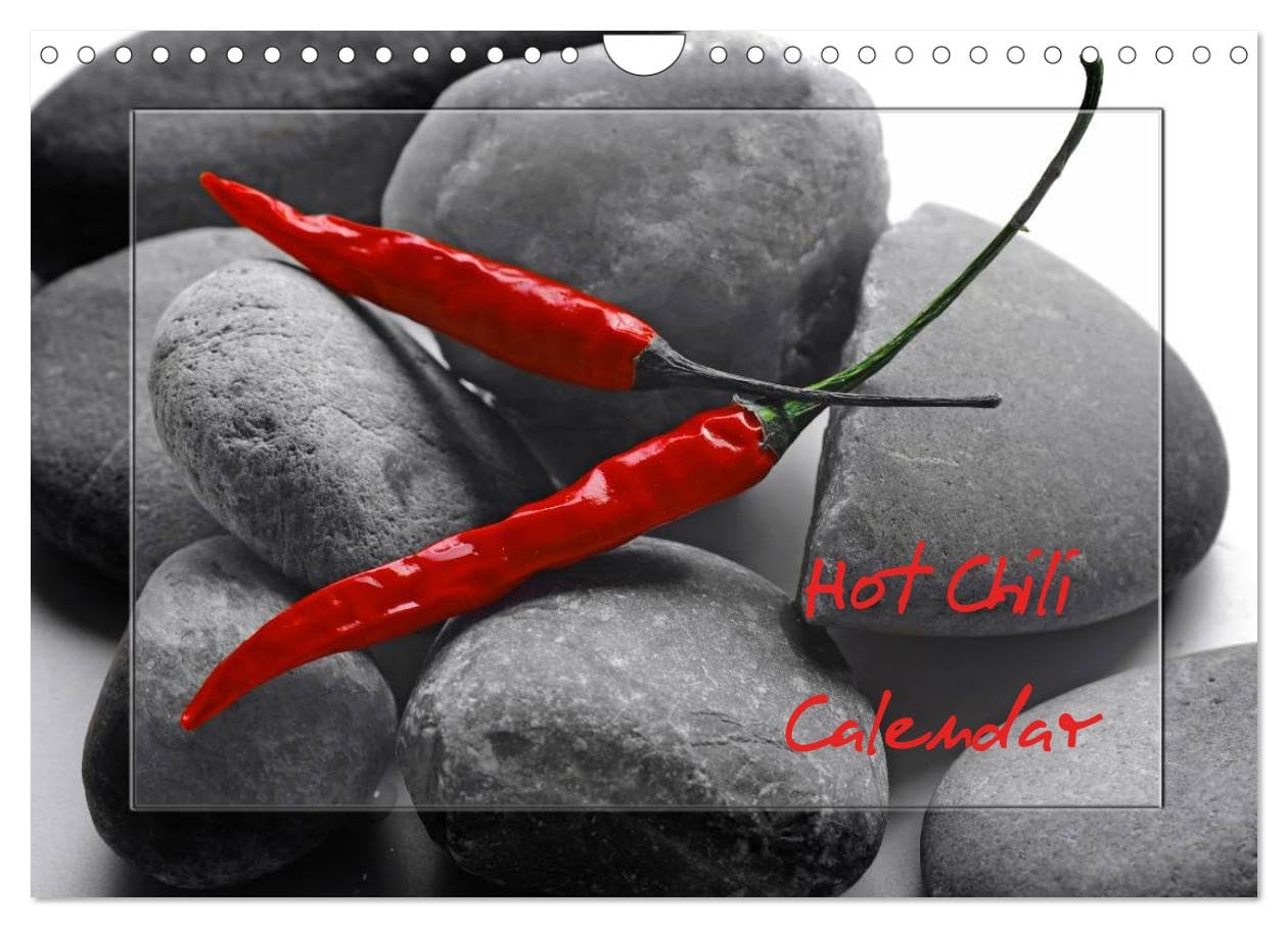 Hot Chili Calendar Great Britain Edition (Wall Calendar 2026 DIN A4 landscape), CALVENDO 12 Month Wall Calendar: Red chillies are always an eye-catcher, a wonderful food calendar Social Sciences