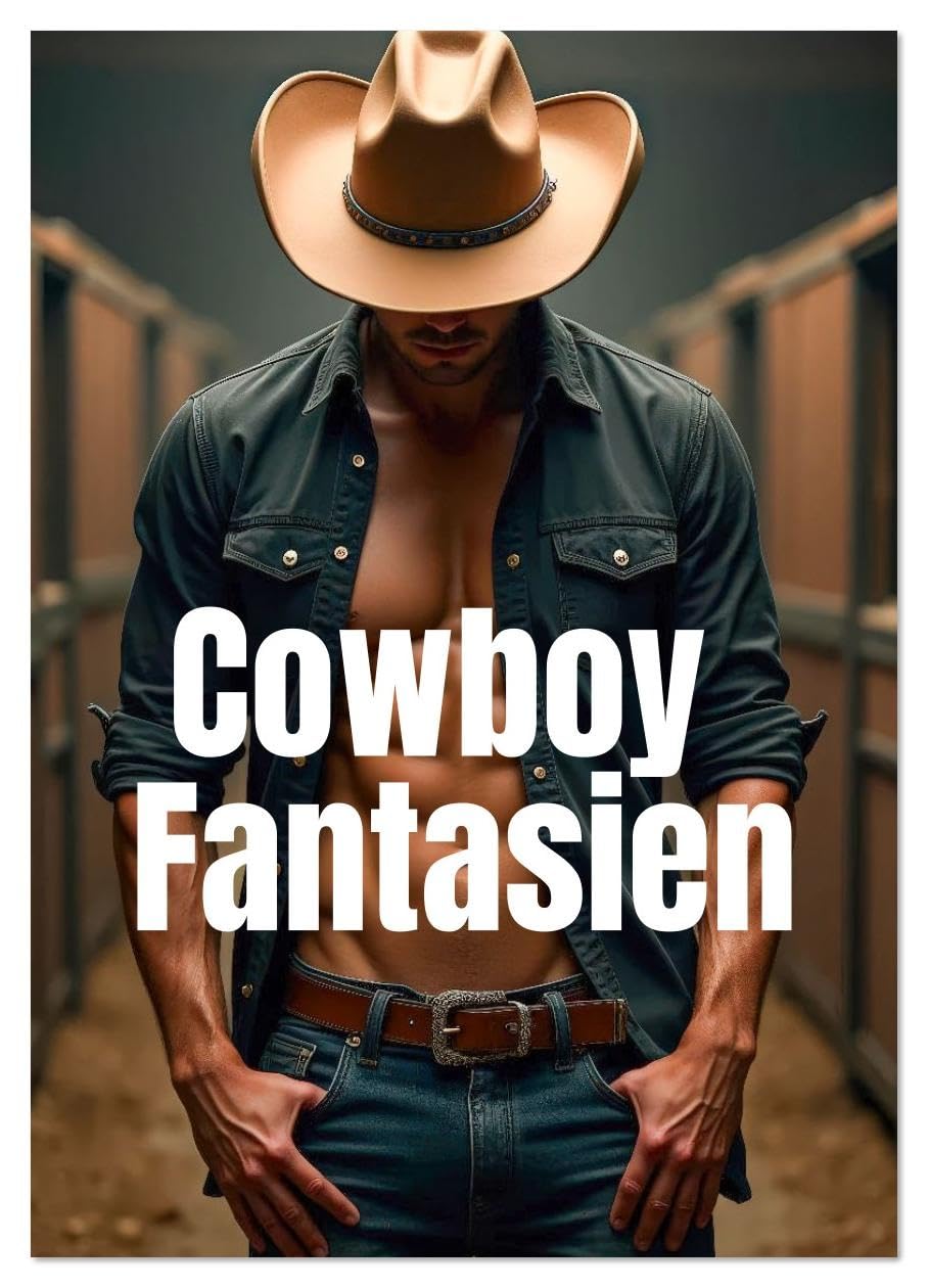 Cowboy Fantasien (Wandkalender 2026 DIN A4 hoch), CALVENDO Monatskalender: Durch das Kahr mit verführerischen Westernhelden (CALVENDO Erotik) Calendars