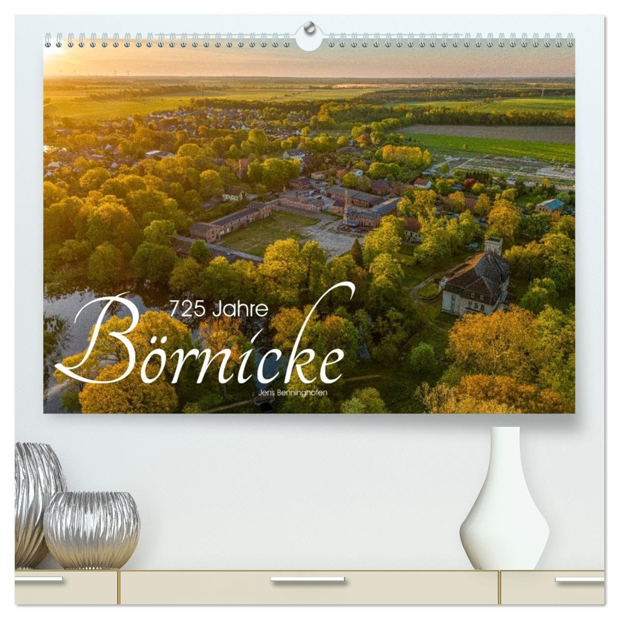 725 Jahre Börnicke (hochwertiger Premium Wandkalender 2026 DIN A2 quer), Kunstdruck in Hochglanz: Dörfliche Idylle in Brandenburg (CALVENDO Orte) Photography
