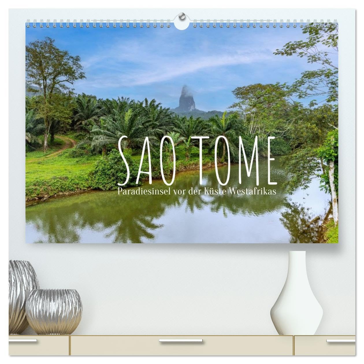 Sao Tome. Paradiesinsel vor der Küste Westafrikas (hochwertiger Premium Wandkalender 2026 DIN A2 quer), Kunstdruck in Hochglanz: Diese Bilderreise ... Juwel Westafrikas. (CALVENDO Orte) Leisure, Home & Garden