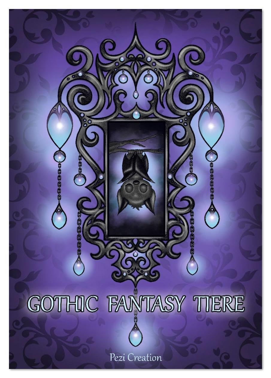Gothic Fantasy Tiere (Tischkalender 2026 DIN A5 hoch), CALVENDO Monatskalender: Gothic Fantasy trifft süße Kreaturen – zauberhaft düster! (CALVENDO Kunst) Natural Sciences