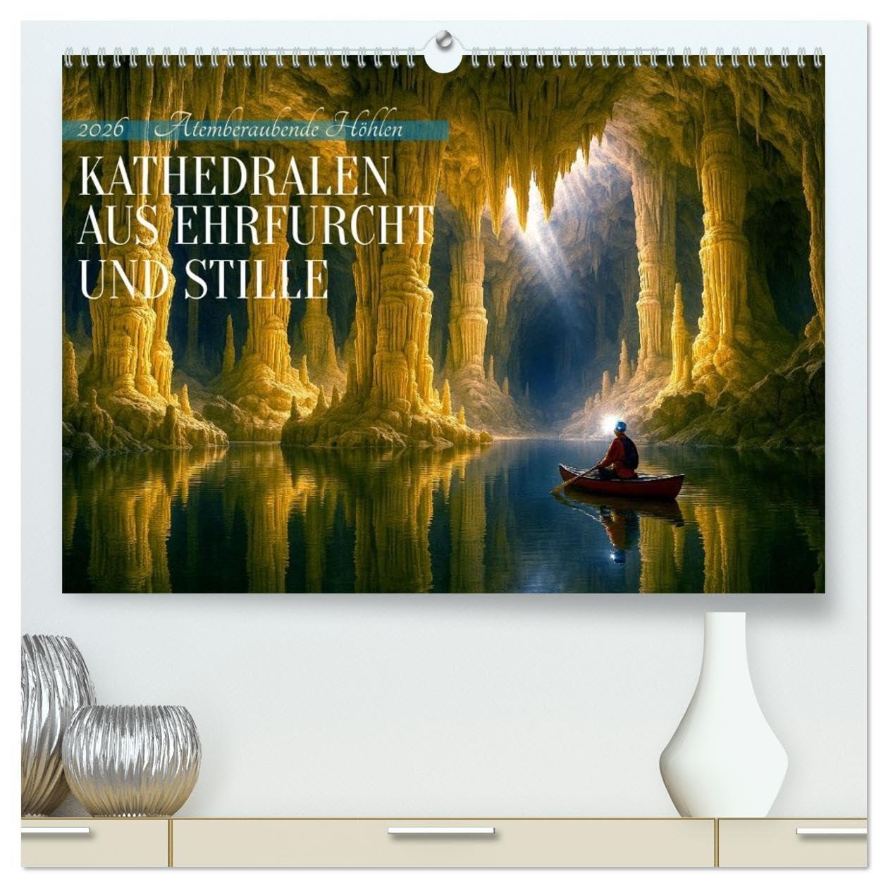 Kathedralen aus Ehrfurcht und Stille (hochwertiger Premium Wandkalender 2026 DIN A2 quer), Kunstdruck in Hochglanz: Eine fantasievolle Reise in verborgene Ebenen der Erde (CALVENDO Wissenschaft) Leisure, Home & Garden