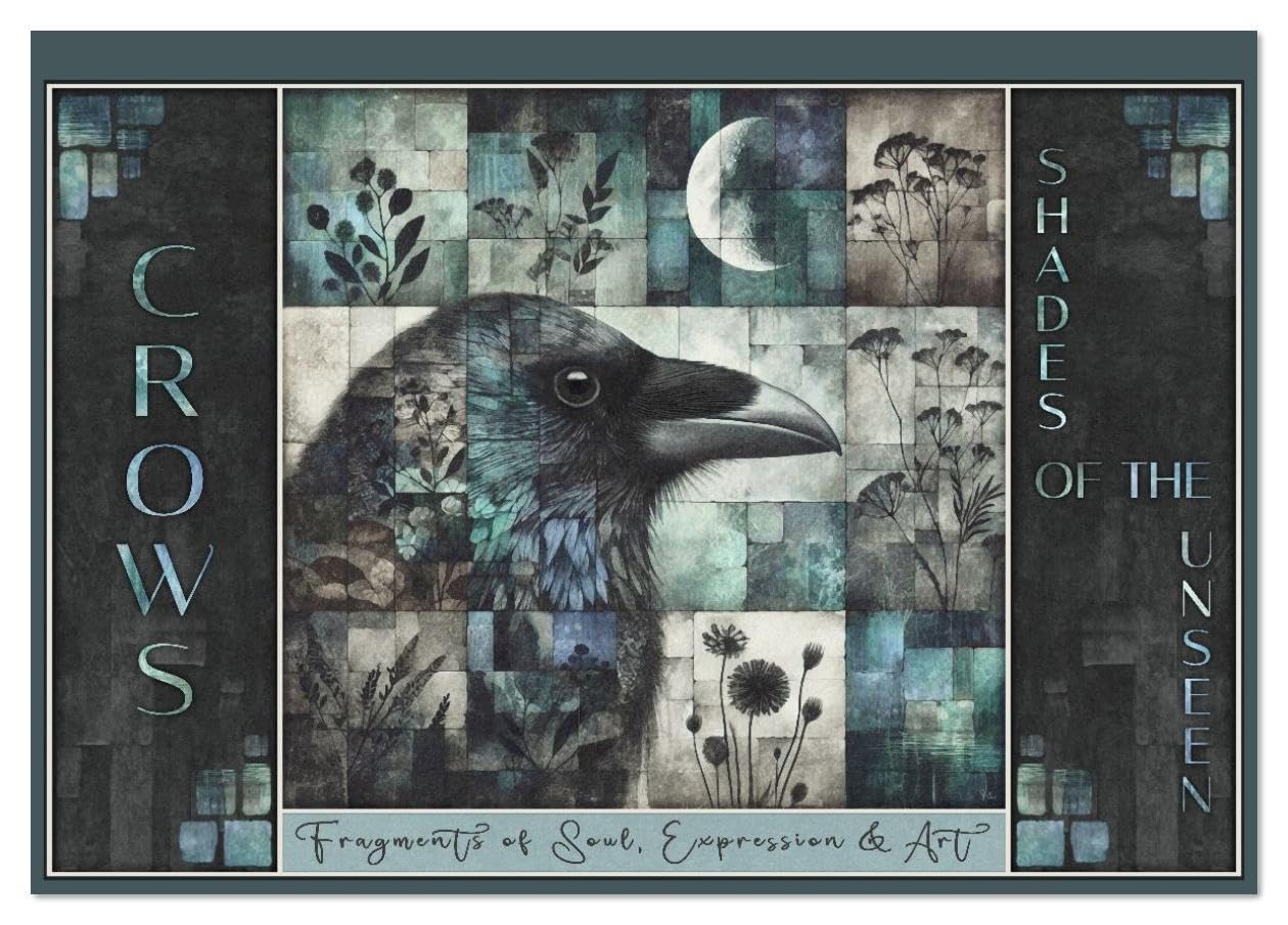 Crows. Shades of the Unseen. Art. (Desk Calendar 2026 DIN A5 landscape), CALVENDO 12 Month DeskCalendar: Crows in art, portrayals of soul and expression. Natural Sciences