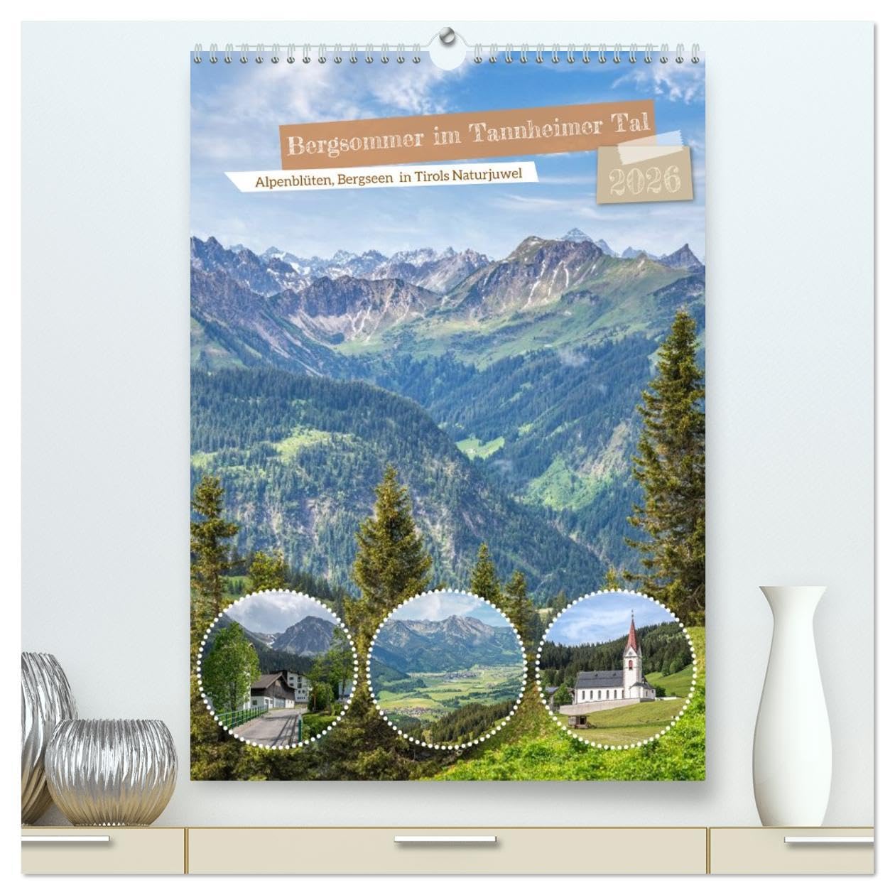 Bergsommer im Tannheimer Tal (hochwertiger Premium Wandkalender 2026 DIN A2 hoch), Kunstdruck in Hochglanz: Ob gemütliche Spaziergänge, anspruchsvolle ... schönsten Alpenlandschaften. (CALVENDO Orte) Social Sciences