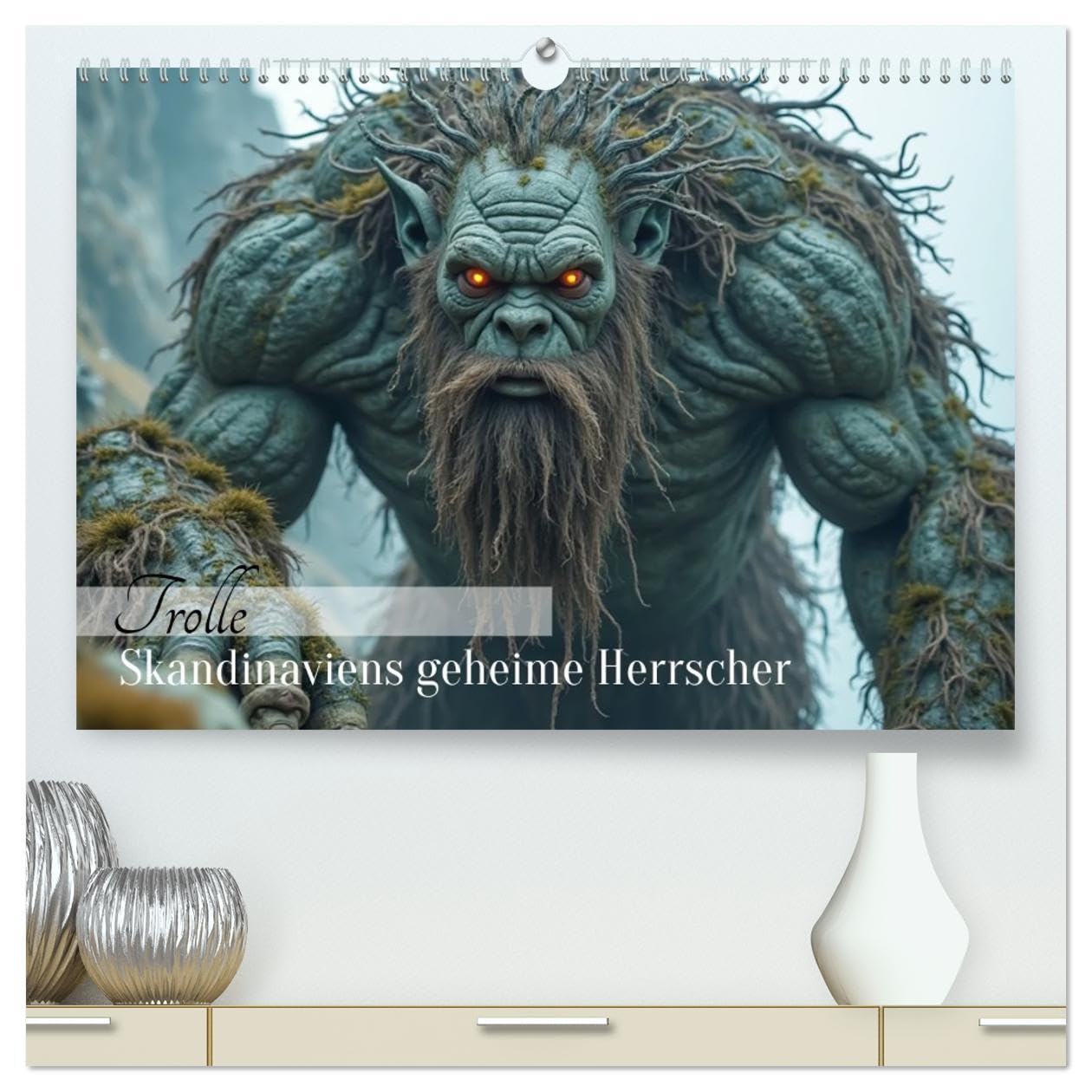 Trolle - Skandinaviens geheime Herrscher (hochwertiger Premium Wandkalender 2026 DIN A2 quer), Kunstdruck in Hochglanz: Ein epischer Kalender, der ... Porträts zeigt. (CALVENDO Kunst) Lifestyle