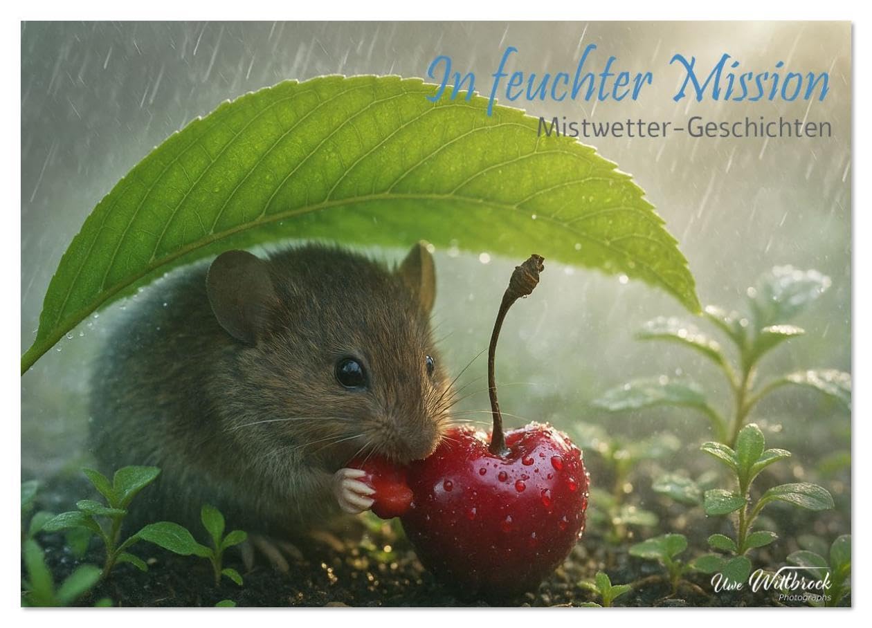 In feuchter Mission - Mistwetter Geschichten (Wandkalender 2026 DIN A4 quer), CALVENDO Monatskalender: Frühmorgens, mit Kamera und Stativ im feuchten ... Fotocomposings, die Realität (CALVENDO Natur) Film, Art & Culture