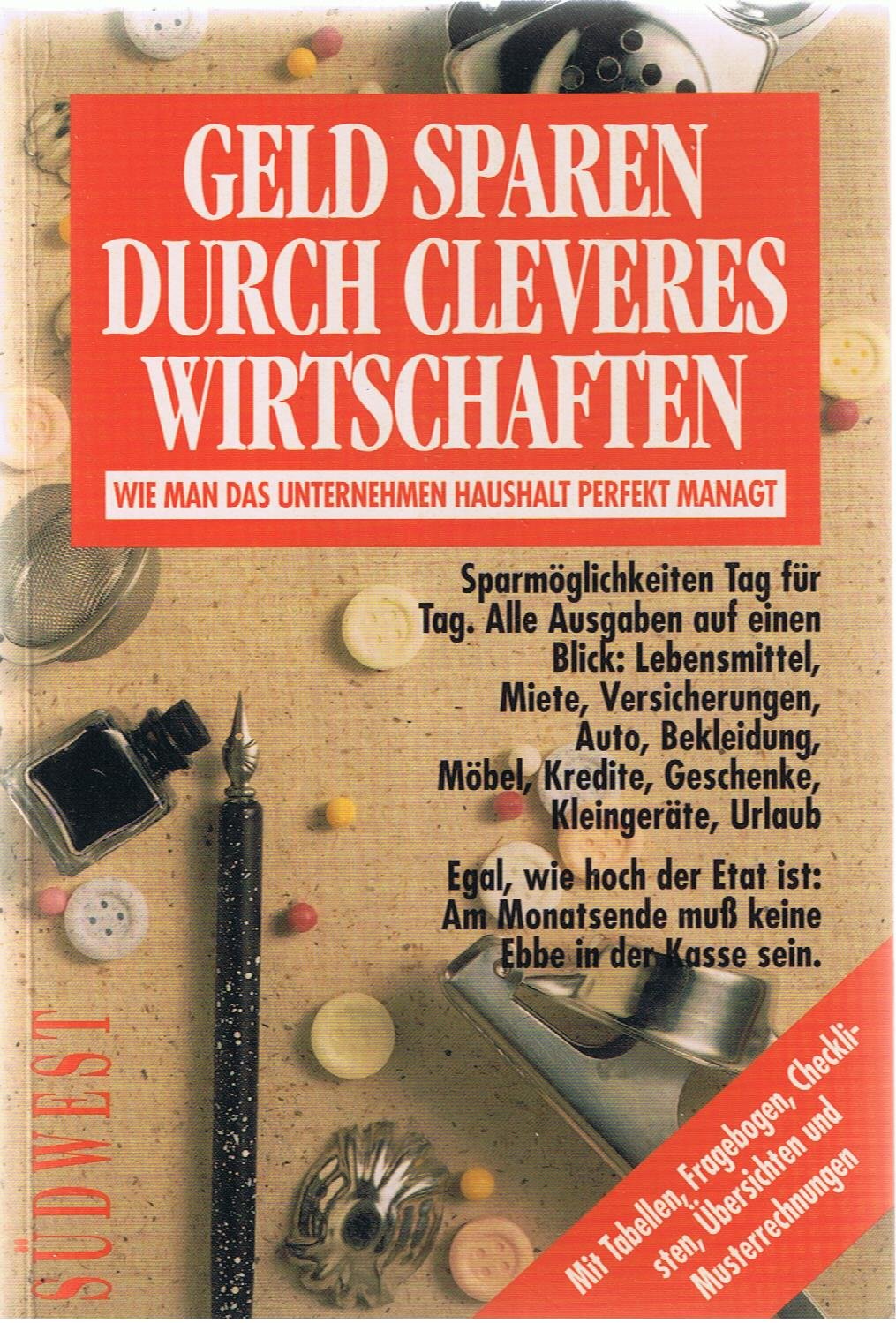 Geld sparen durch cleveres Wirtschaften Business, Finance & Career