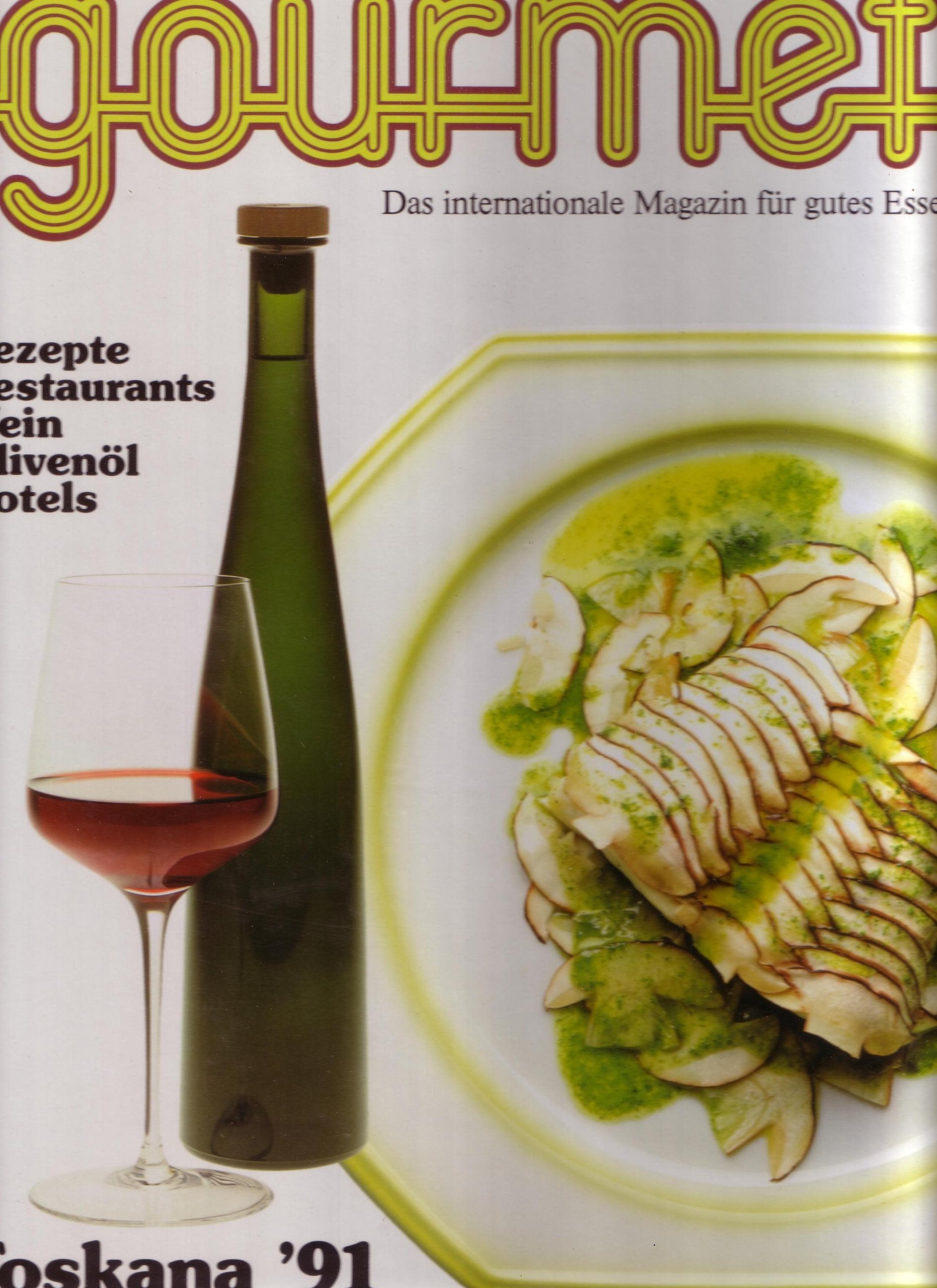 Gourmet 59. Toskana '91. Das internationale Magazin für gutes Essen Books