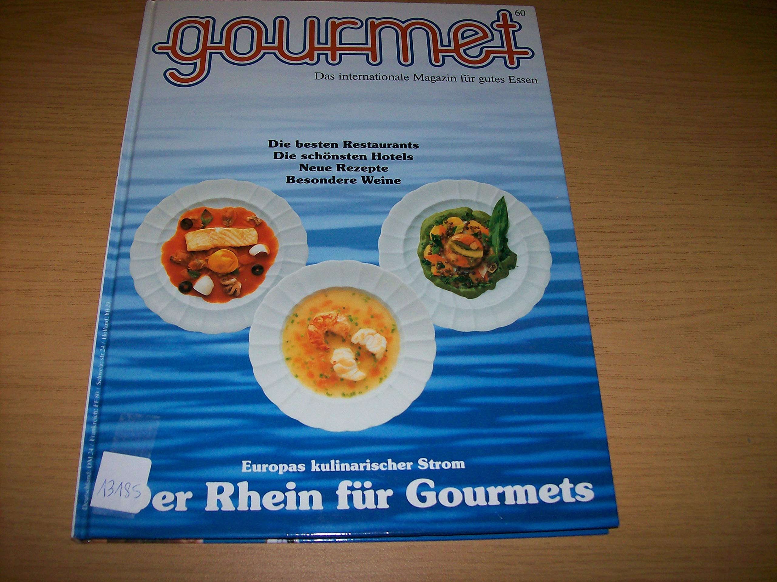 Gourmet 60. Der Rhein für Gourmets Books