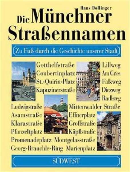 Product Image: Münchner Strassennamen