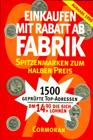 Product Image: Einkaufen mit Rabatt ab Fabrik, Ausg. 1999