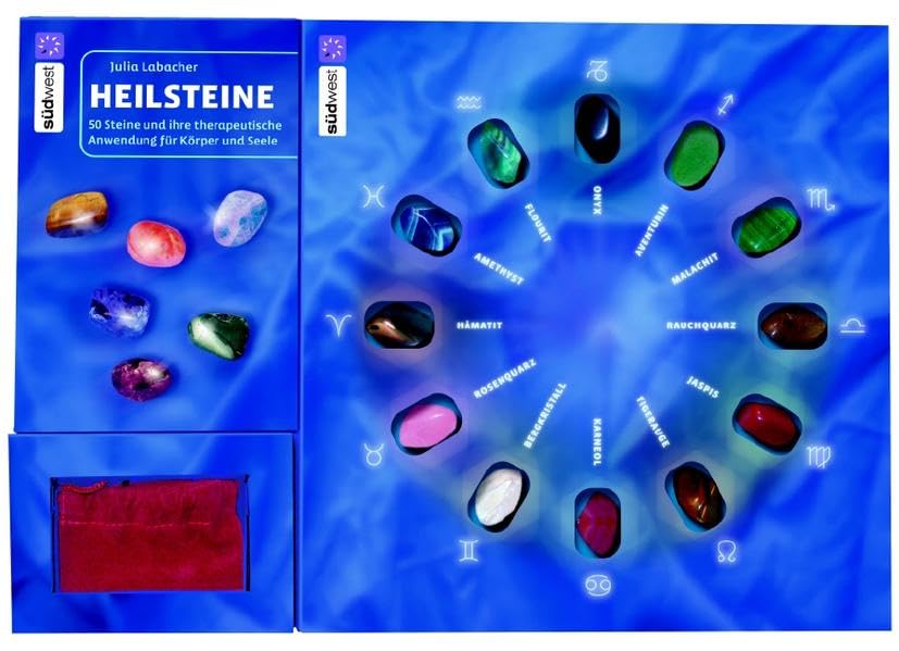 Heilsteine: Ihre therapeutische Bedeutung und Anwendung für Körper und Seele: Die heilende Kraft edler Steine. 50 Steine und ihre therapeutische Bedeutung und Anwendung für Körper und Seele Religion & Esotericism